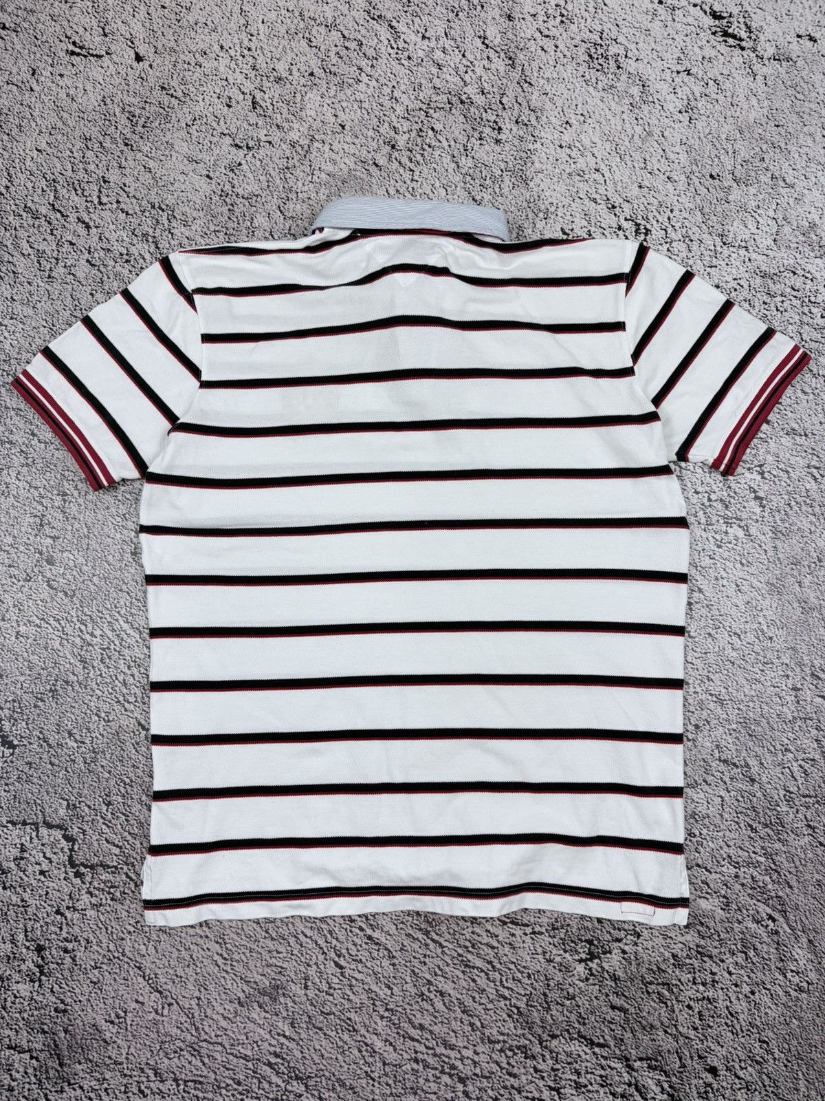 Tommy Hilfiger Tommy Hilfiger Heritage Big Crest Striped Polo Shirt XL⁠ Size US XL / EU 56 / 4 - 9 Thumbnail