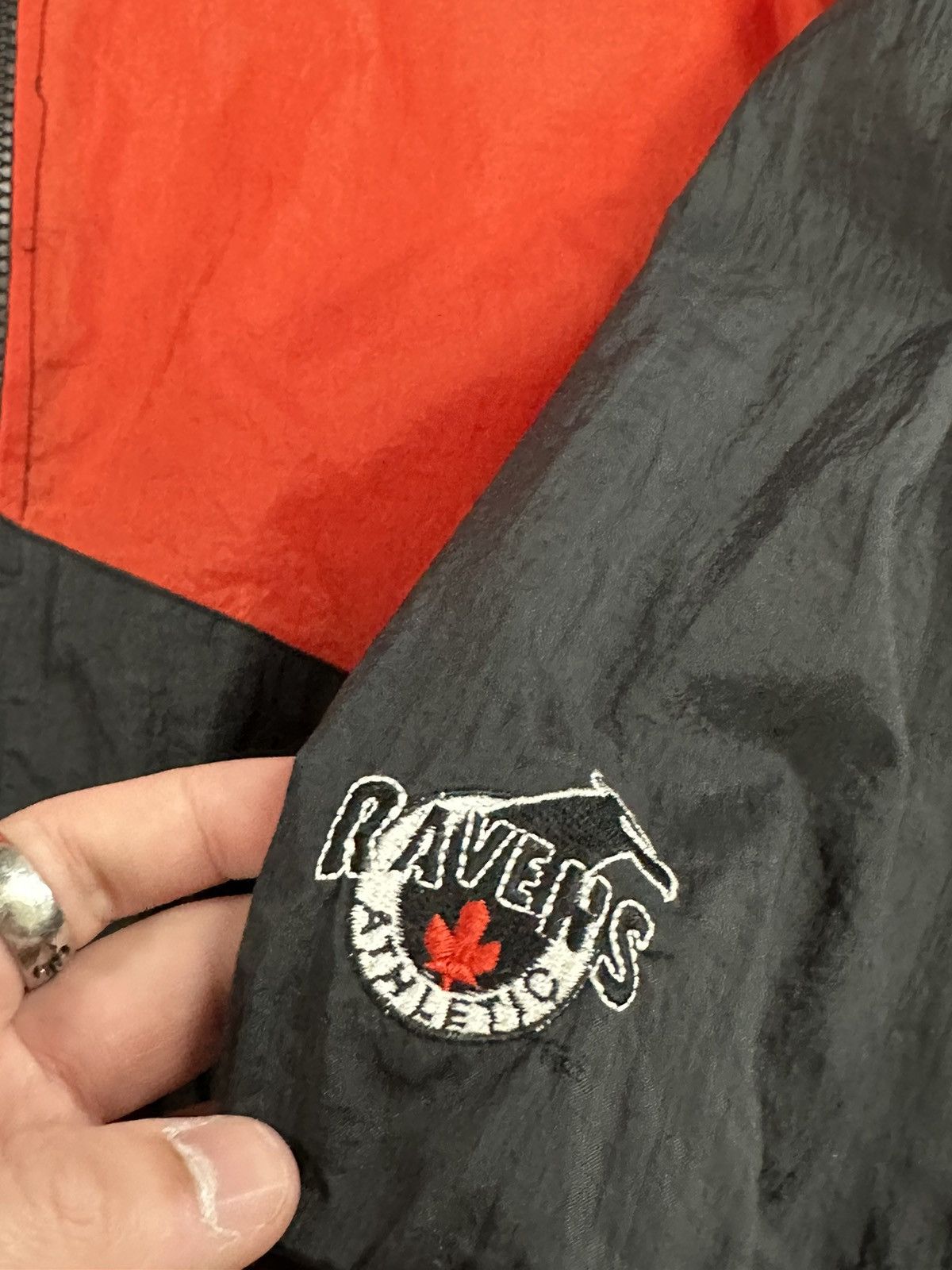 NHL × Vintage Vintage 90s Ravens Montreal Canadiens NHL Windbreaker Jacket Size US S / EU 44-46 / 1 - 7 Thumbnail