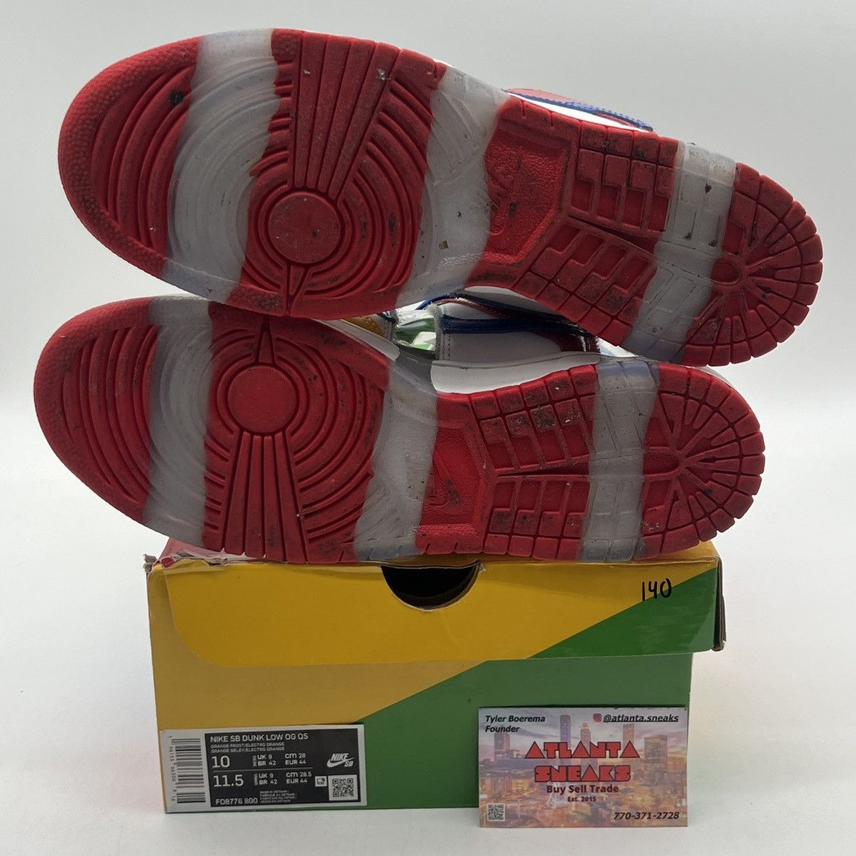 Nike Nike dunk low sb sandy bodecker Size US 9.5 / EU 42-43 - 8 Thumbnail