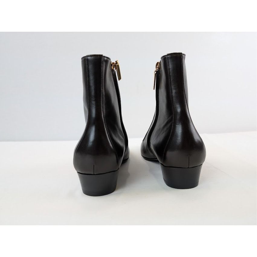 Saint Laurent Paris o1rshd1 Nappa Giannutri Paolo 30 Boots in Eagle Brown Size US 8 / EU 41 - 12 Thumbnail
