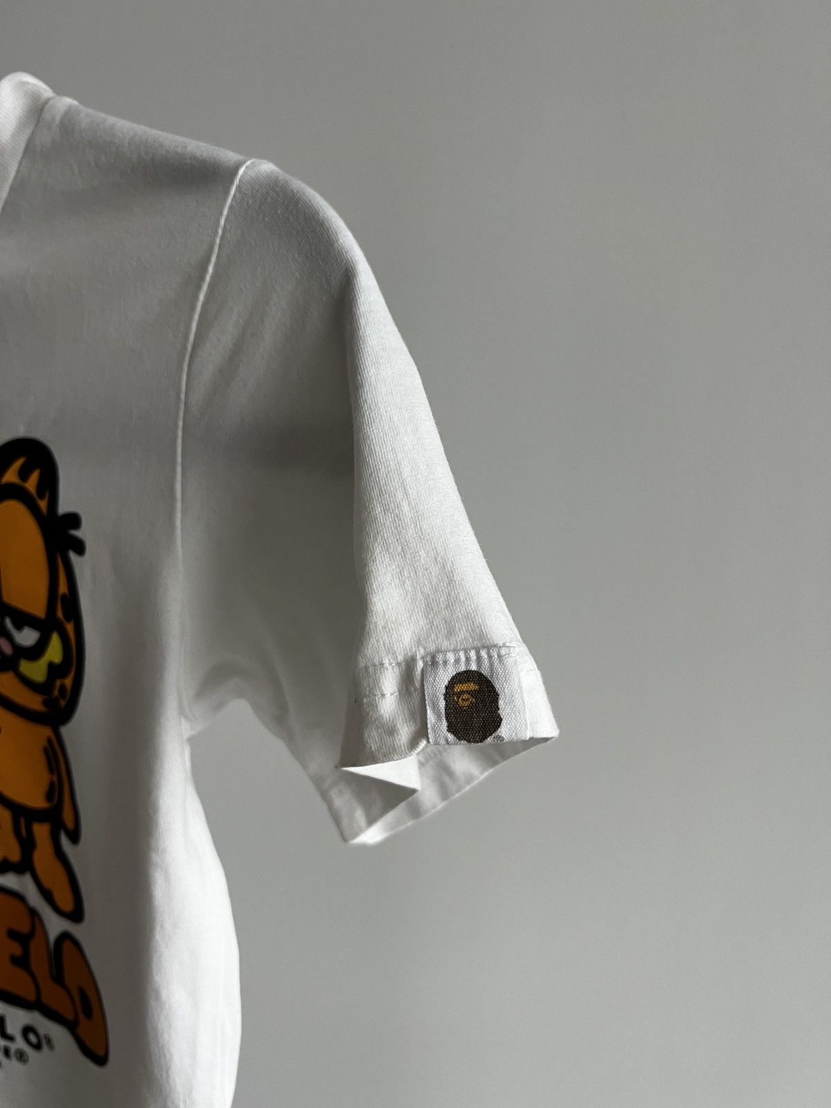 Bape BAPE x Garfield Kids T-Shirr White Authentic Size XXS / US 00 / IT 34 - 4 Thumbnail