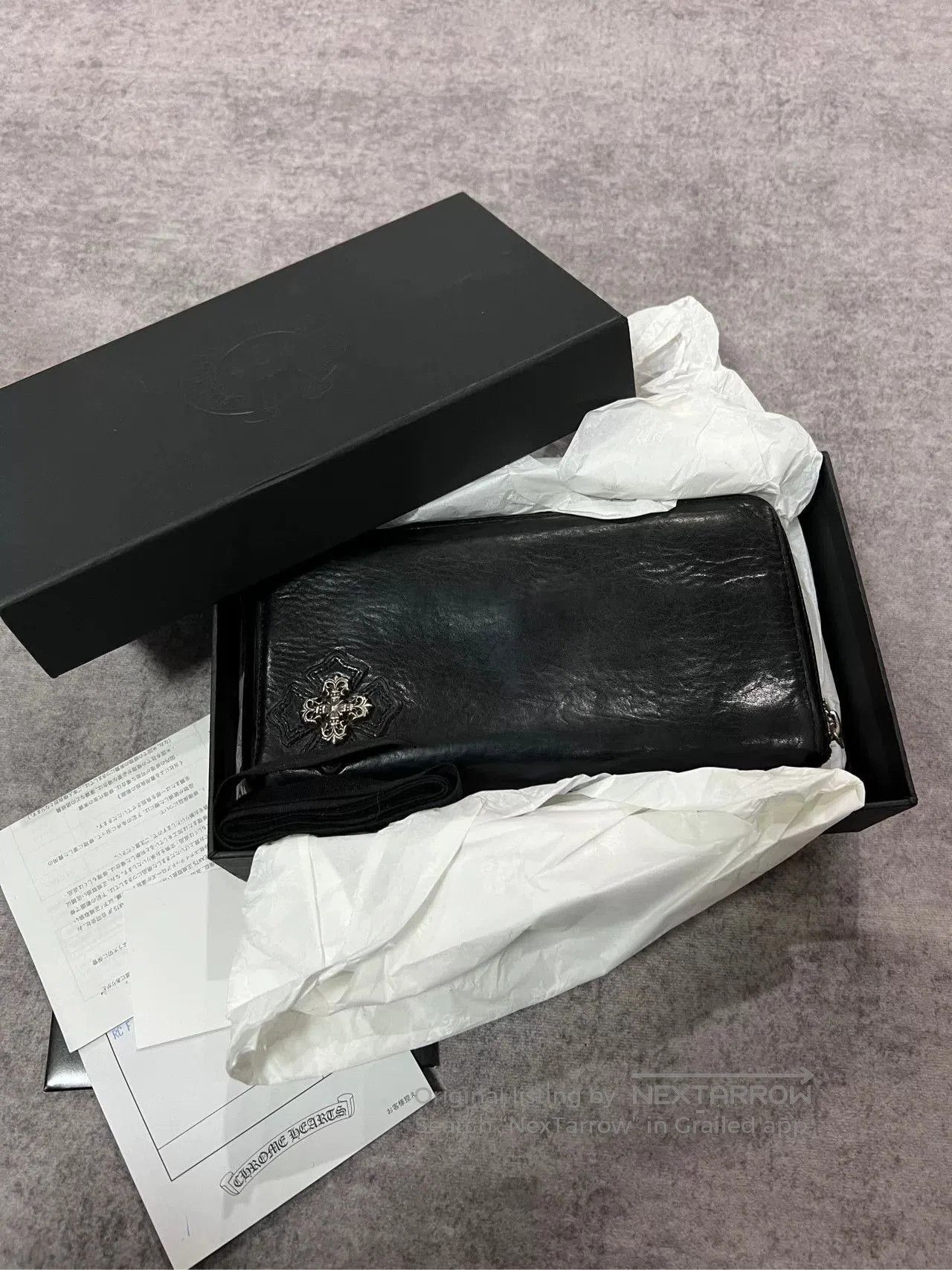 Chrome Hearts chrome hearts flame cross wallet. Size ONE SIZE - 1 Thumbnail