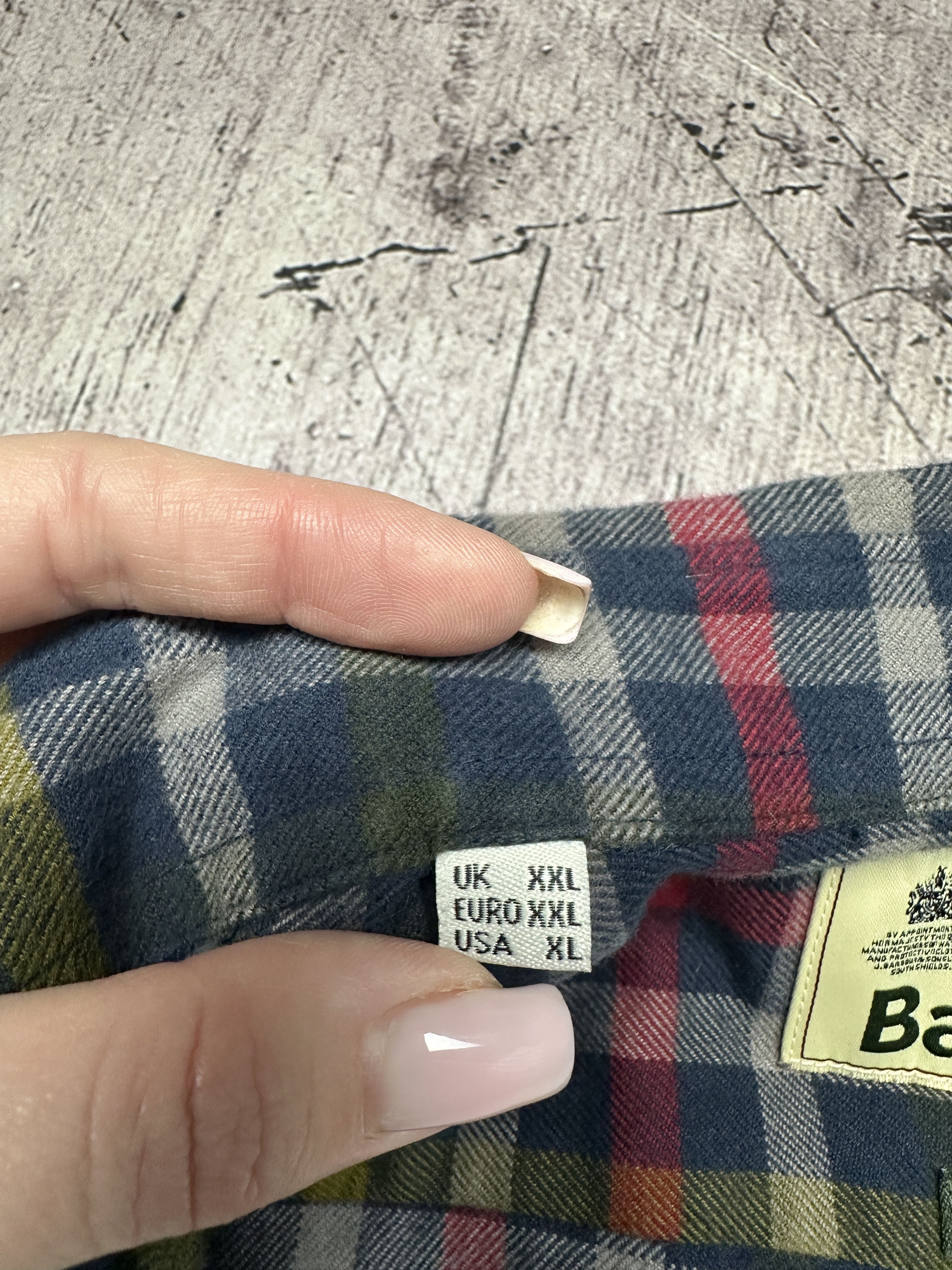 Barbour Barbour Vintage Mens Flannel Plaid Shirt Size US XXL / EU 58 / 5 - 5 Thumbnail