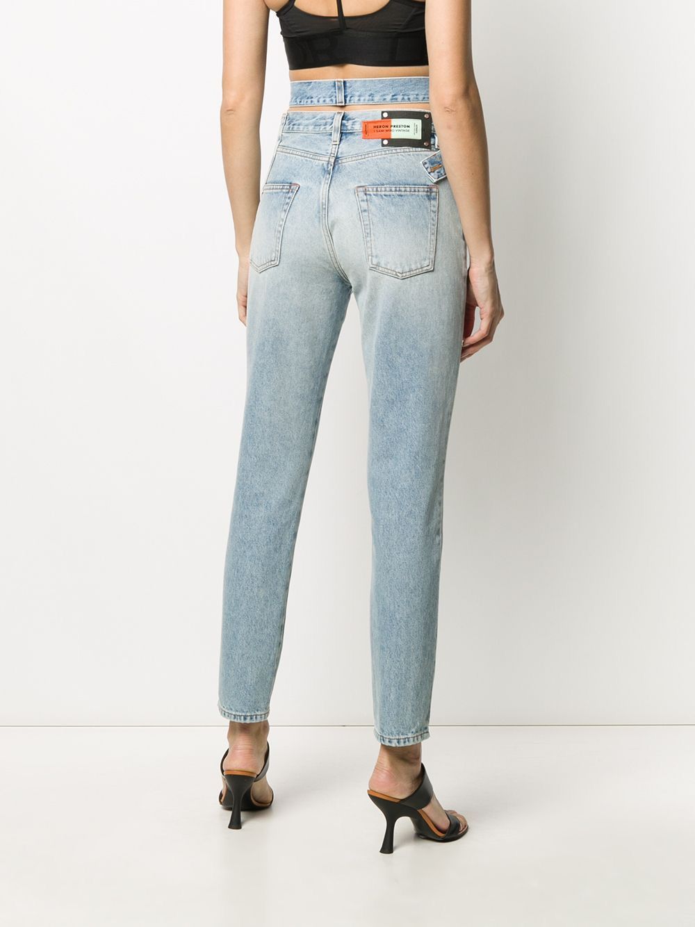 Heron Preston × SAMI MIRO VINTAGE Heron Preston x Sami Miro Jeans Size 25" / US 0 / IT 36 - 4 Thumbnail