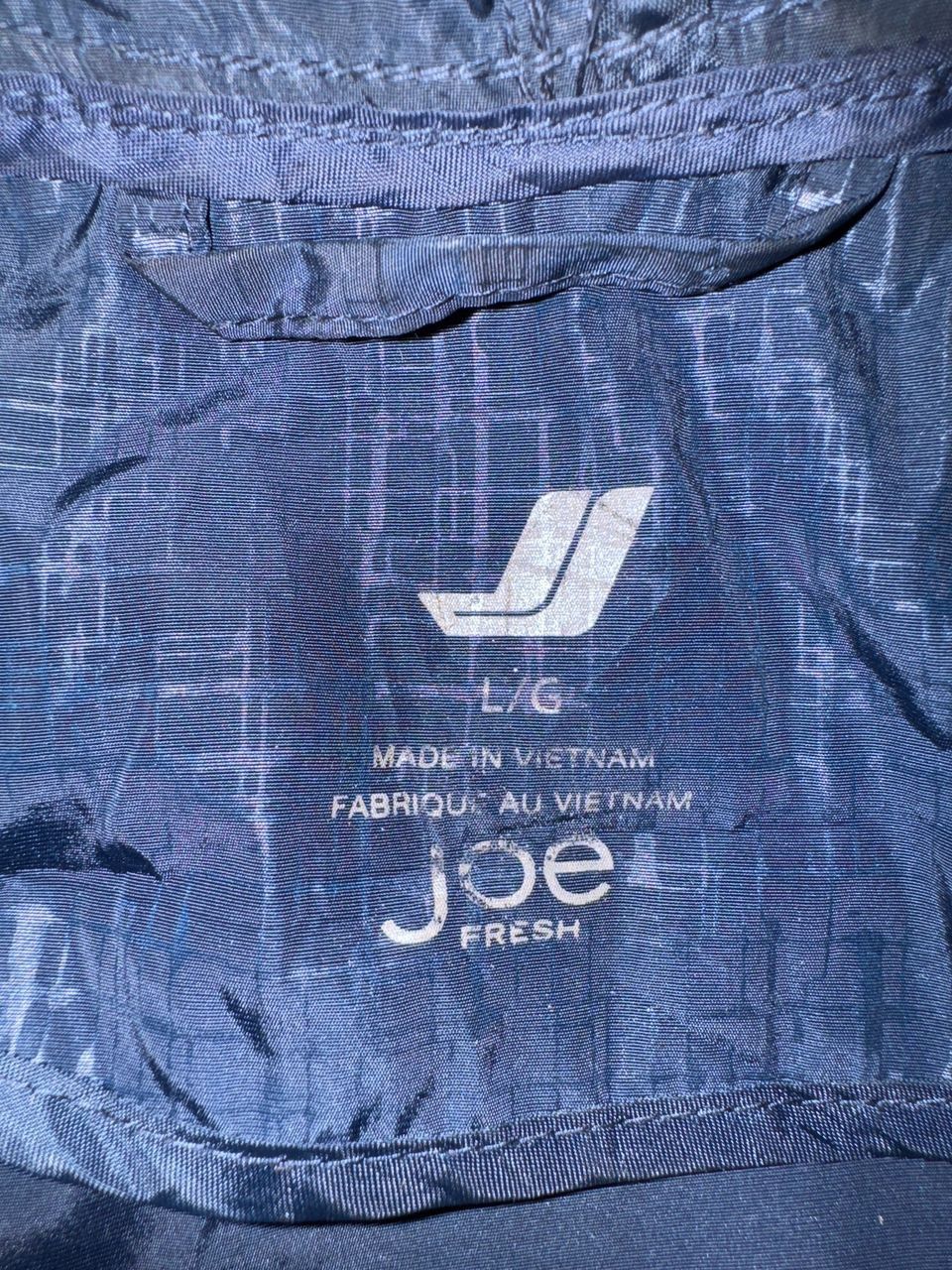 Japanese Brand Japanese Joe fresh vision full zip-up windbreaker polyester Size US L / EU 52-54 / 3 - 10 Thumbnail