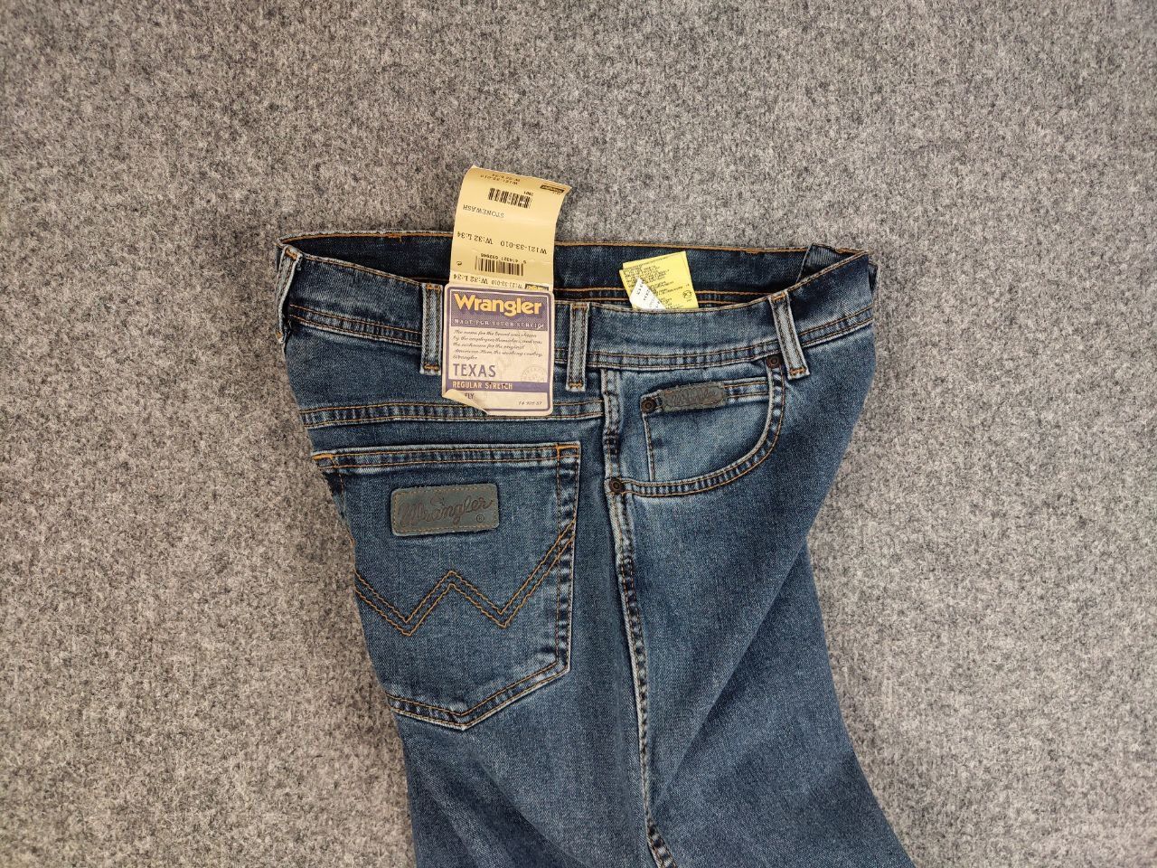 Wrangler Vintage Wrangler regular straight Stonewash Denim Jeans Size US 32 / EU 48 - 7 Thumbnail