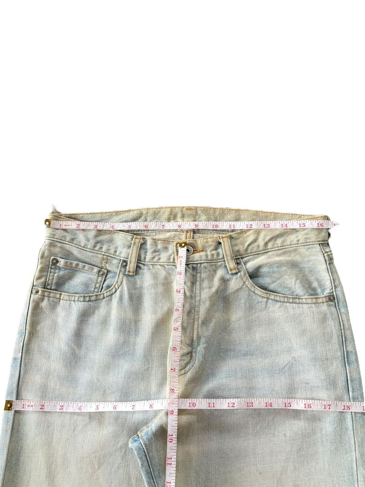 Uniqlo Vintage Japanese Uniqlo Light Mud Wash Loose Jeans Size US 33 - 5 Thumbnail