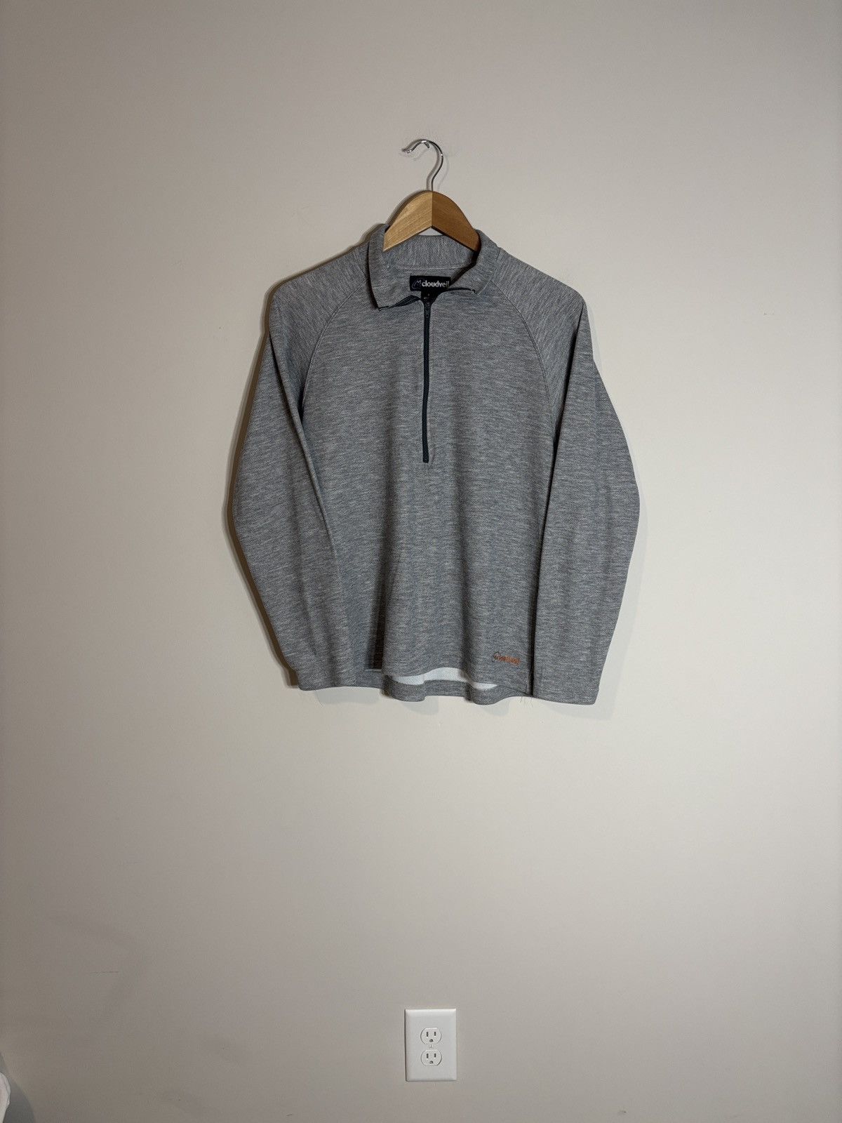 Vintage Vintage Cloudveil Quarter Zip Gorpcore Medium Made in USA Size US M / EU 48-50 / 2 - 1 Thumbnail