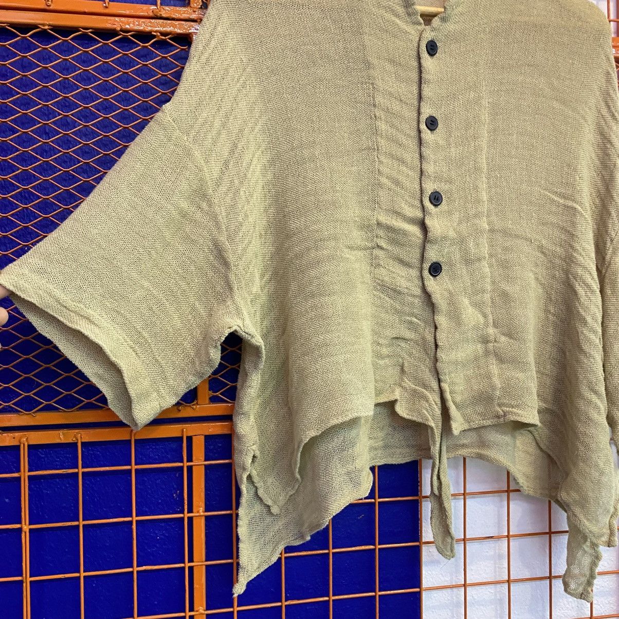 Yohji Yamamoto Vintage Yohji Yamamoto Blouse Designer Japanese Brand Size S / US 4 / IT 40 - 7 Thumbnail