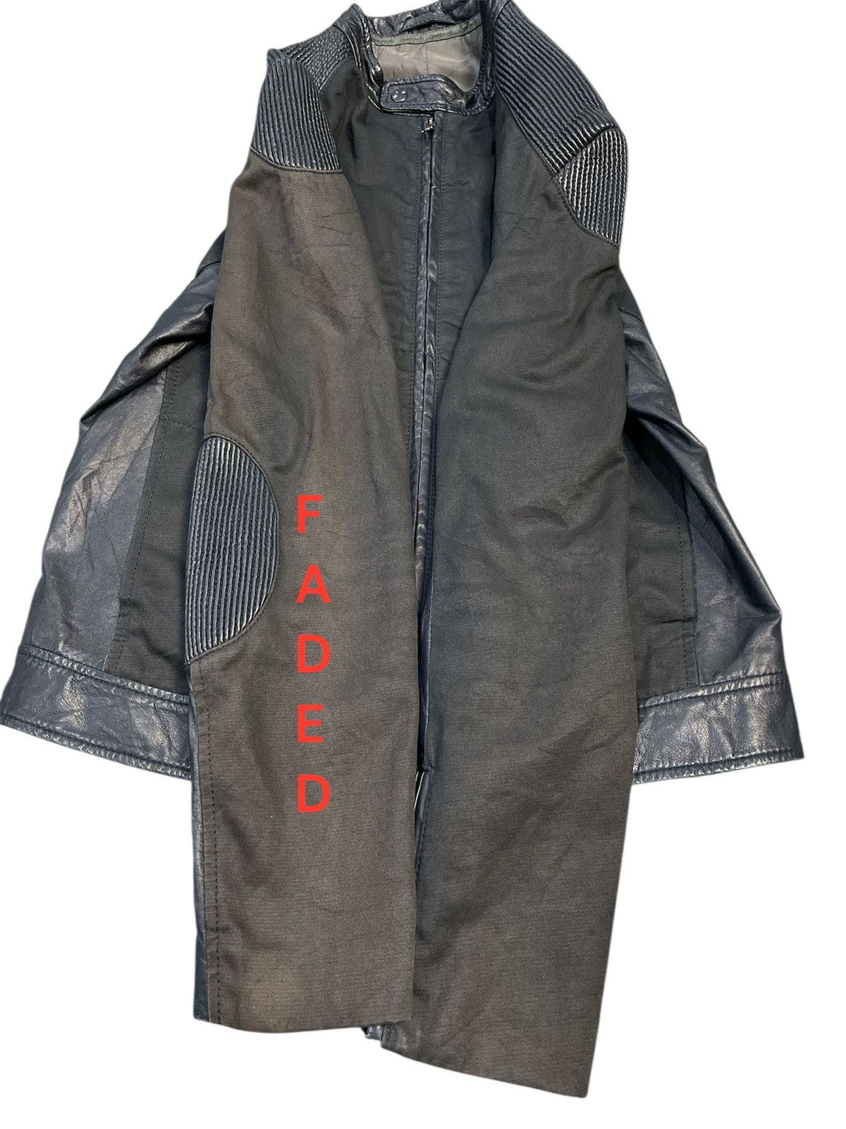 KMRii Quattrocchi Biker Leather Jacket Size US M / EU 48-50 / 2 - 6 Thumbnail