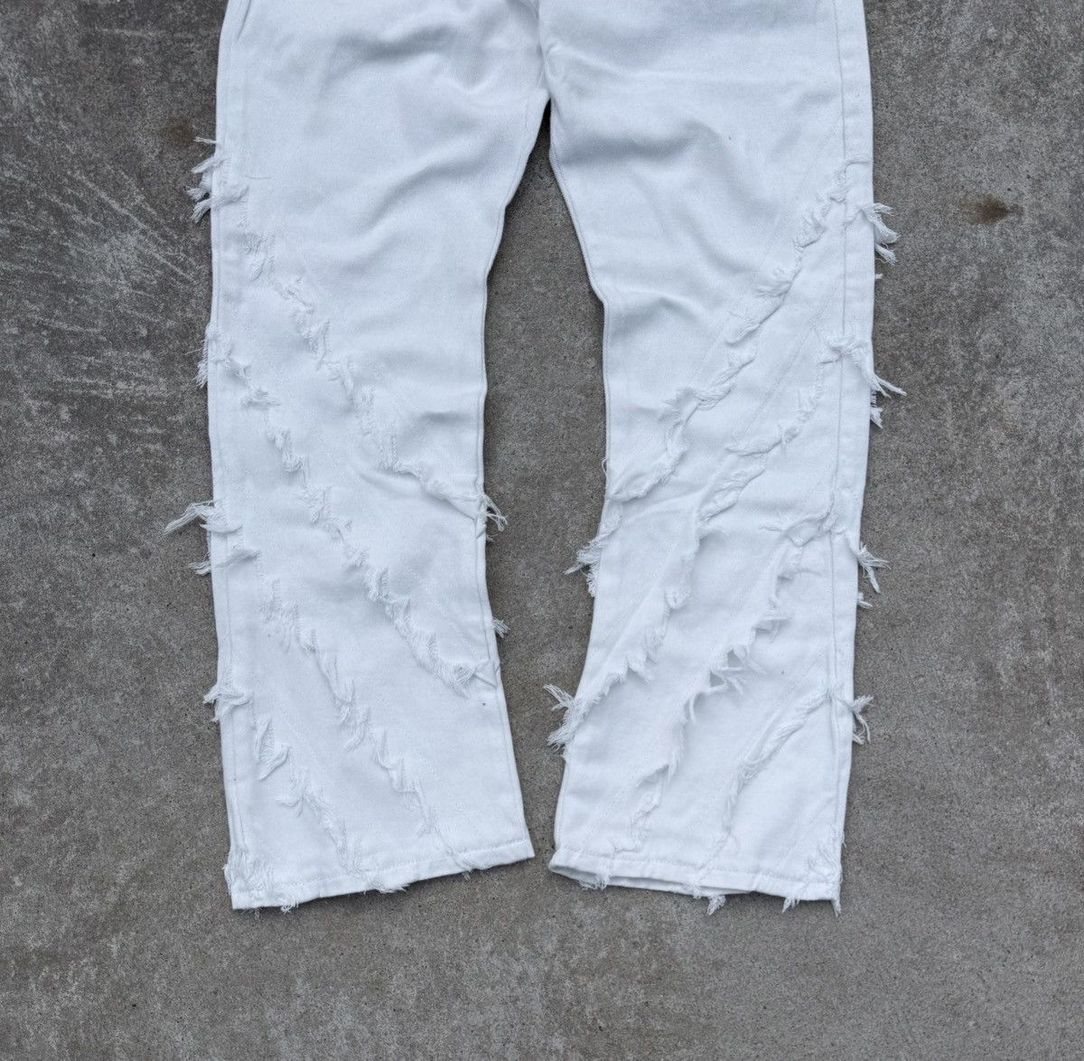 Other Vintage Y2K avantgarde opium flared light jeans Size US 30 / EU 46 - 5 Thumbnail