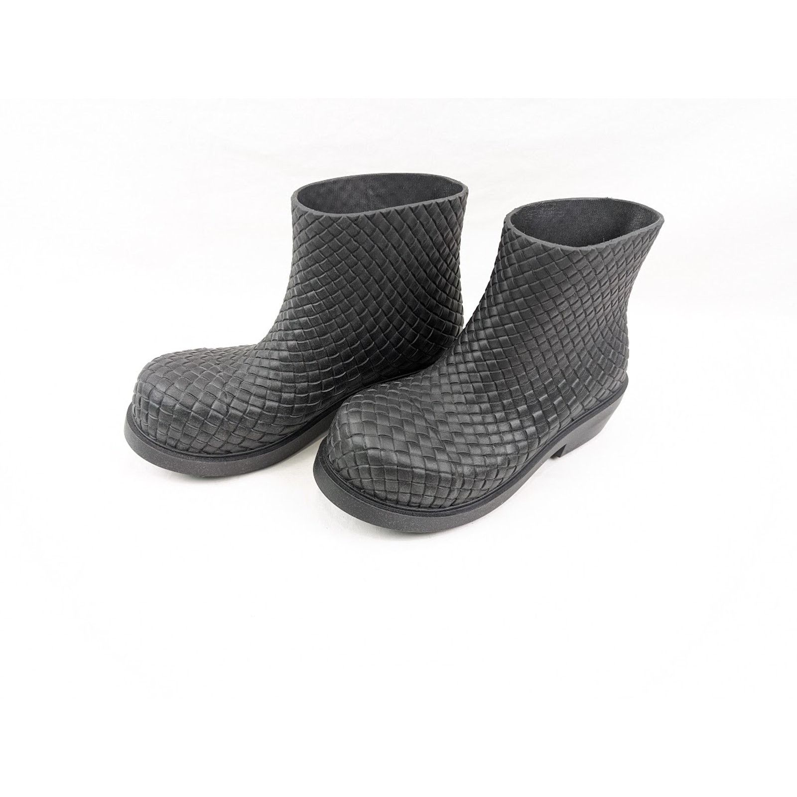 Bottega Veneta o1rshd1 Fireman Ankle Boots in Black Size US 11 / EU 44 - 15 Thumbnail