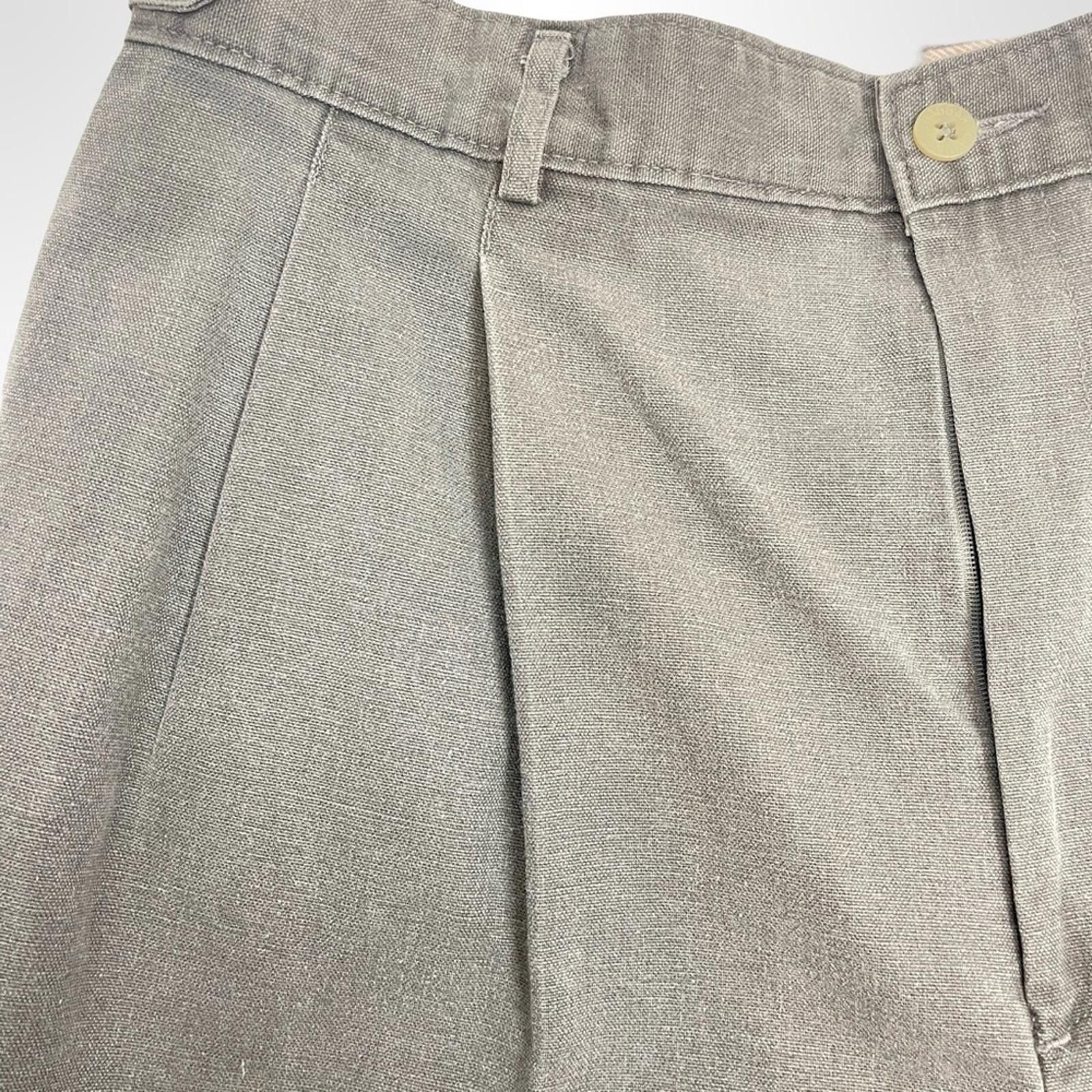 Haggar Haggar Casuals Men's Gray Pants size 36/32 Size 44R - 3 Thumbnail