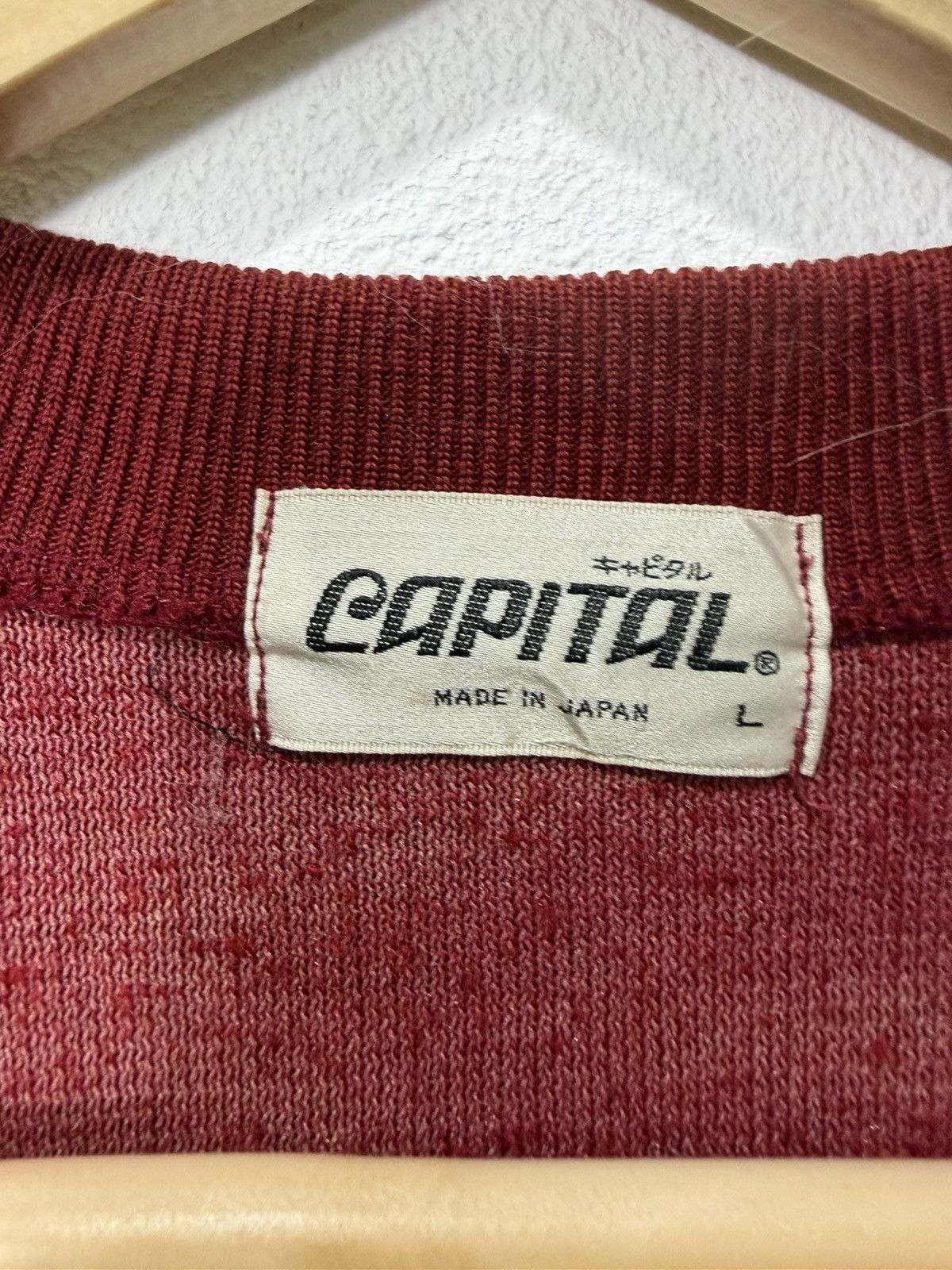 Kapital Vintage Kapital Capital wool cardigan sweather Size L / US 10 / IT 46 - 4 Thumbnail