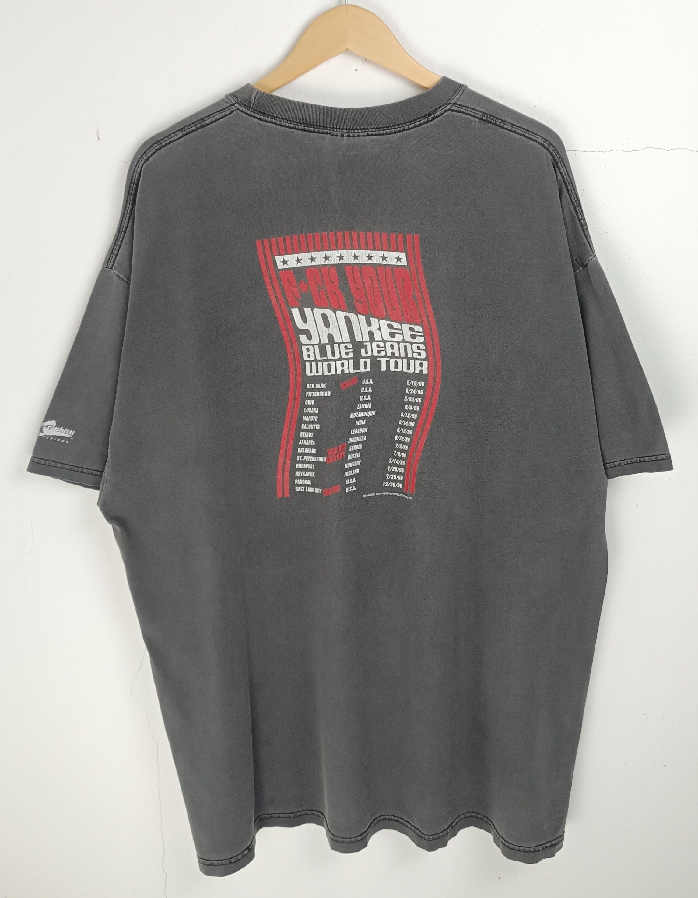 Other THRASHED FADED VINTAGE '02 BERSERKER F YOUR YANKEE BJ CLERKS Size US XL / EU 56 / 4 - 4 Thumbnail