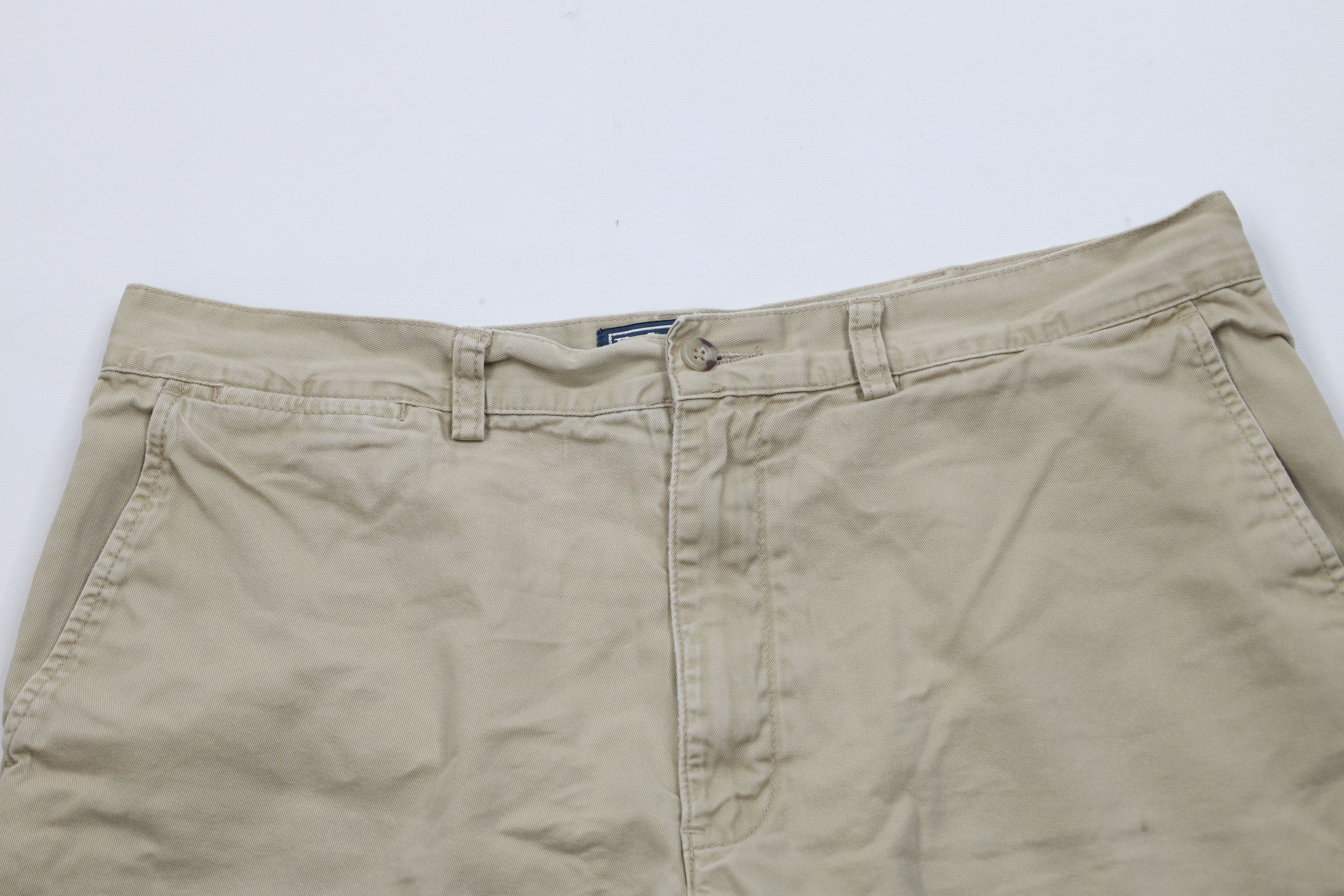 Ralph Lauren Vintage 90s Ralph Lauren Above Knee Chino Shorts Cotton Size US 36 / EU 52 - 2 Thumbnail