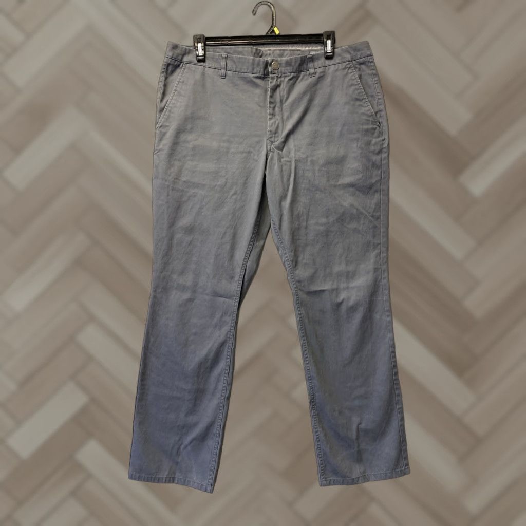 Bonobos Bonobos Pants Mens 40x32 Dark Gray Chino Flat Front Casual /0604 Size US 40 / EU 56 - 1 Thumbnail