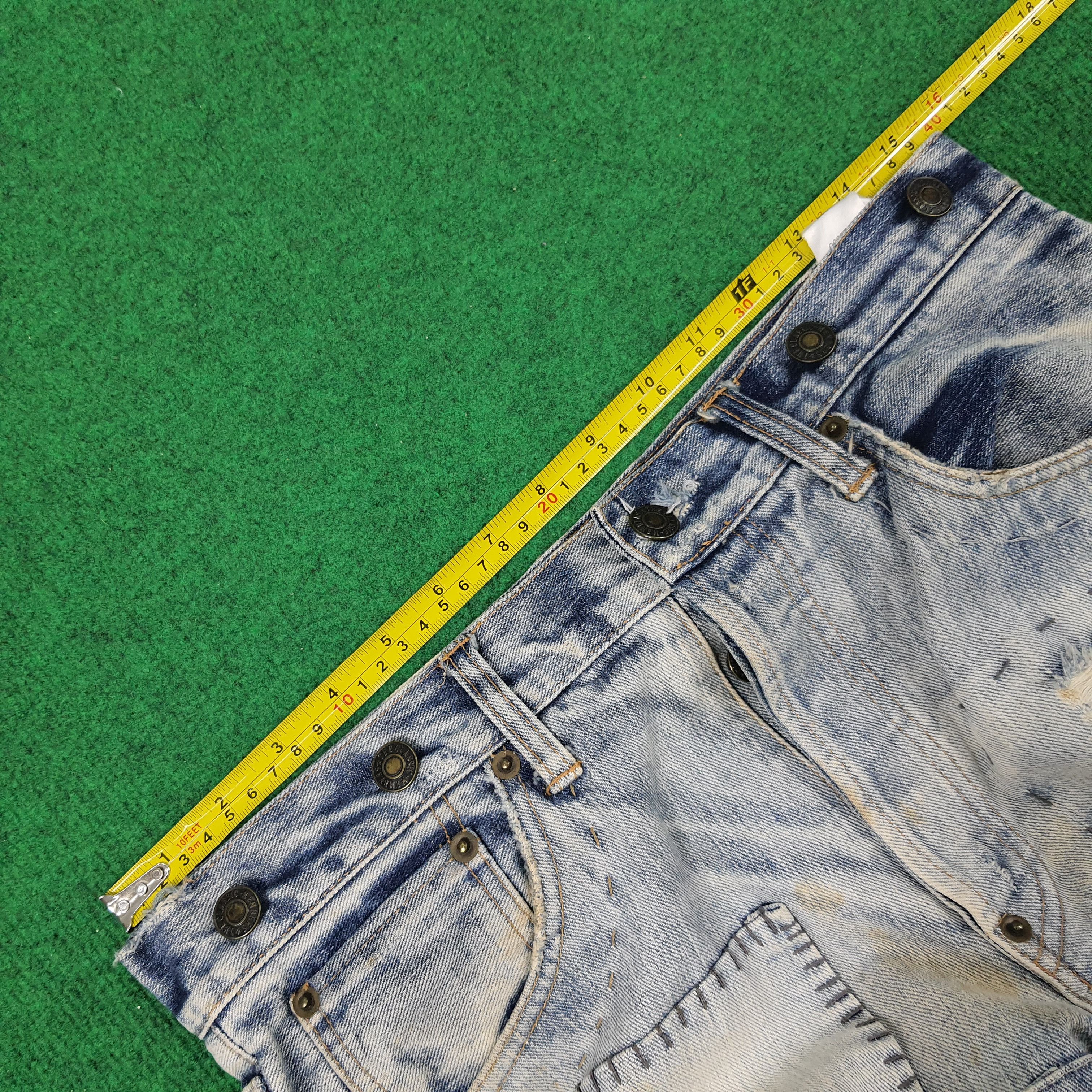 Designer × Satisfy × Vintage Vintage Satisfy Denim Rework Style Jeans Size US 30 / EU 46 - 12 Thumbnail
