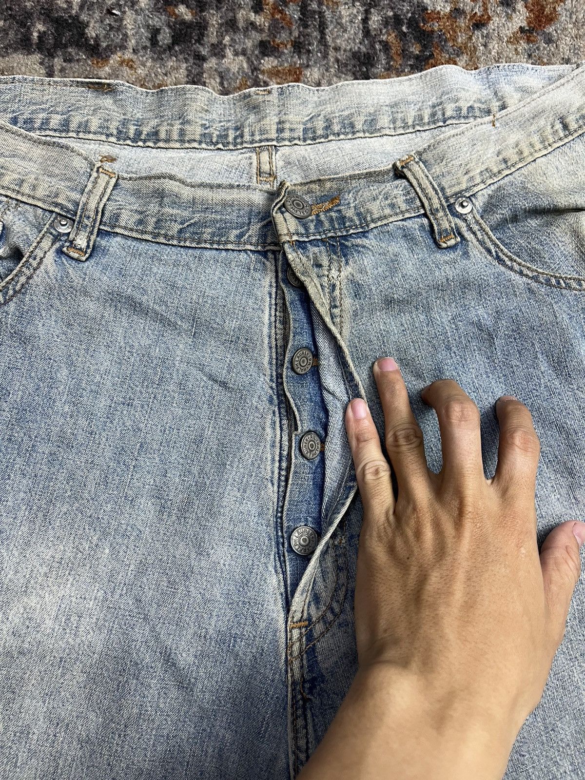 Levi's × RRL Ralph Lauren × Vintage double RL ralph lauren short jeans pant Size US 38 / EU 54 - 7 Thumbnail