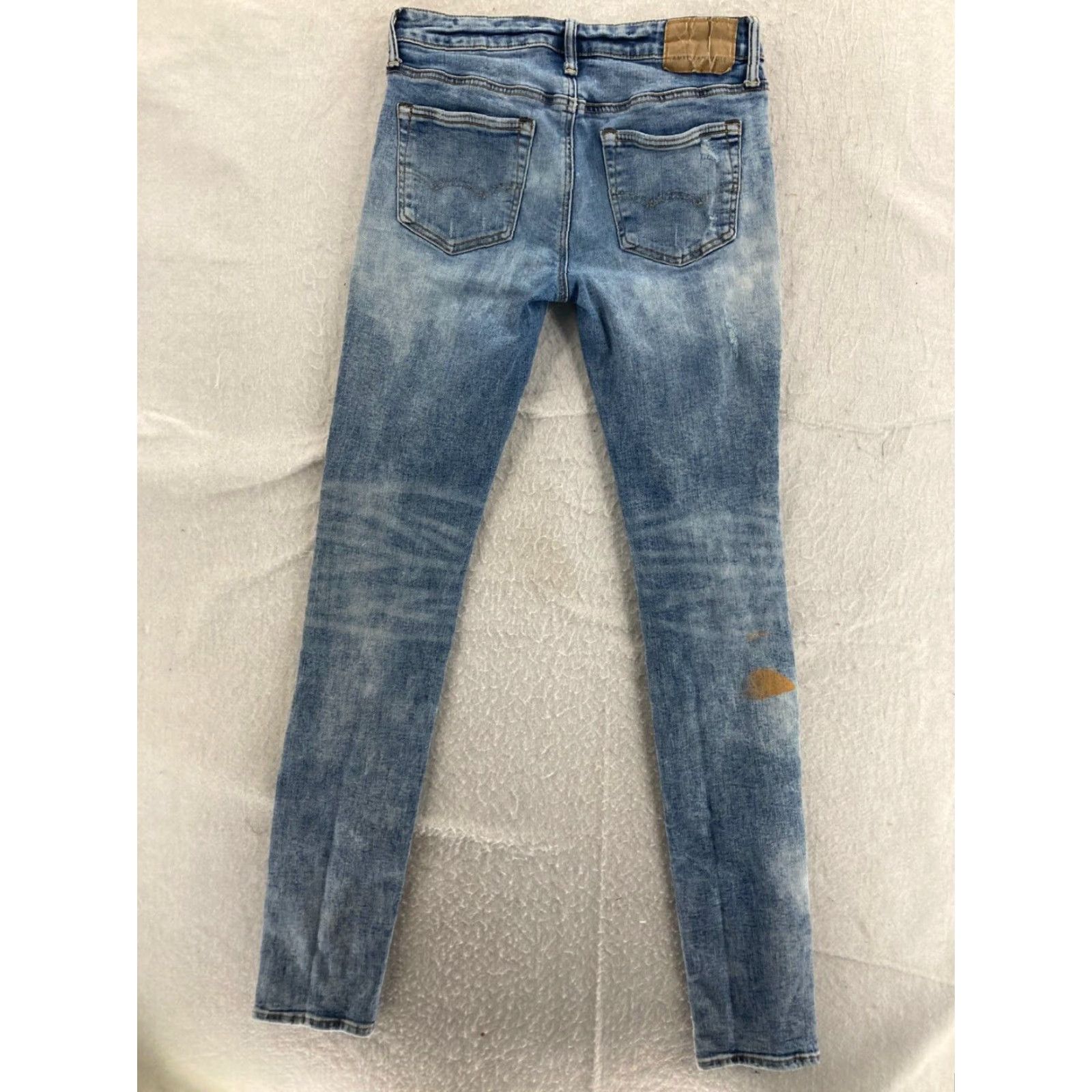 American Eagle Outfitters American Eagle Next Level Mens 30x32 Airflex Distressed Jeans Size US 30 / EU 46 - 7 Thumbnail