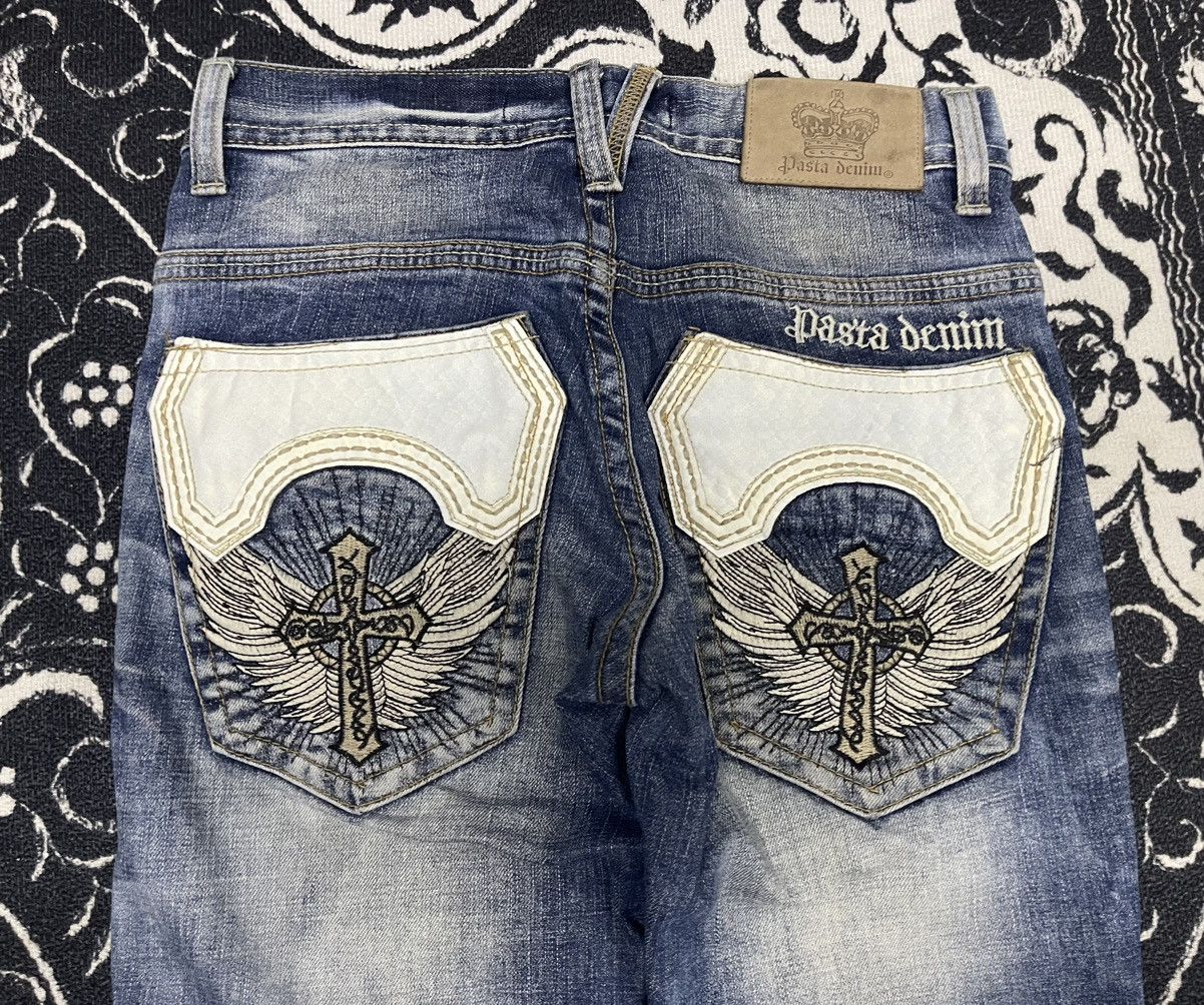 If Six Was Nine PASTA DENIM INSPIRED WASHABLE DENIM BRAND PASTA DENIM Size US 27 - 17 Thumbnail