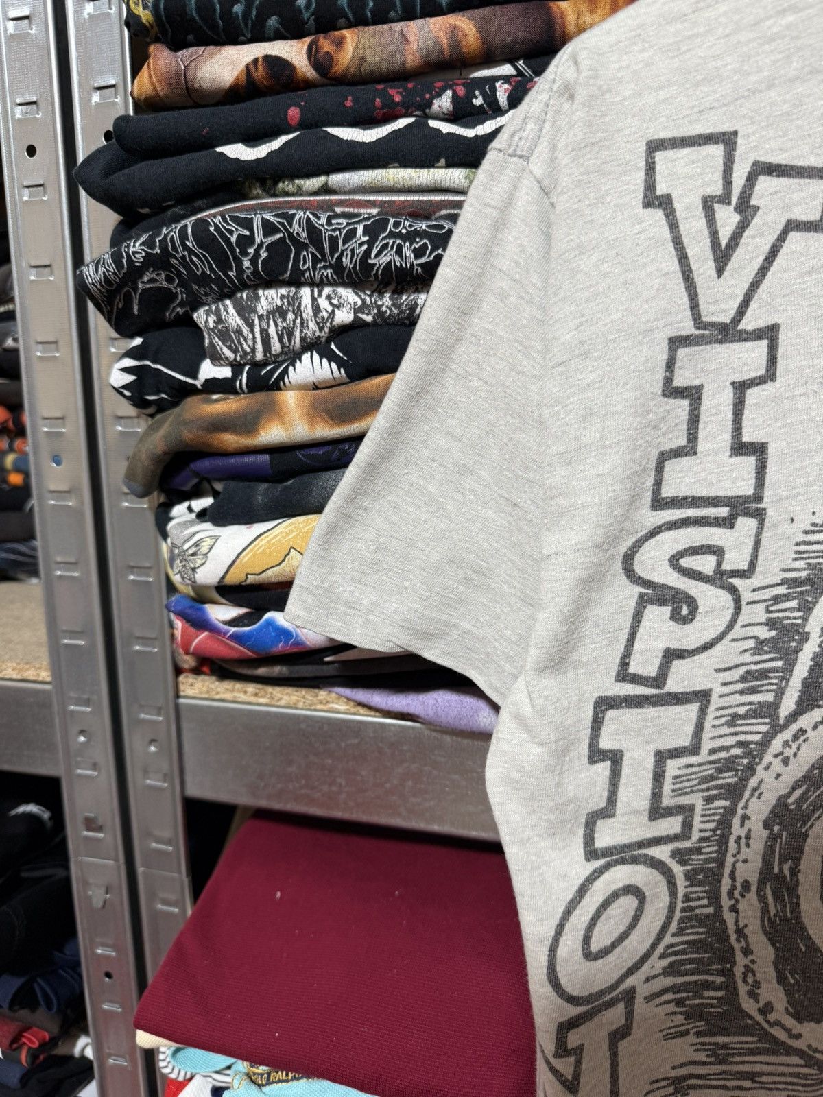 Vision Streetwear Vintage 1980s Vision Streetwear AOP Tom Groholski T-Shirt Size US S / EU 44-46 / 1 - 6 Thumbnail