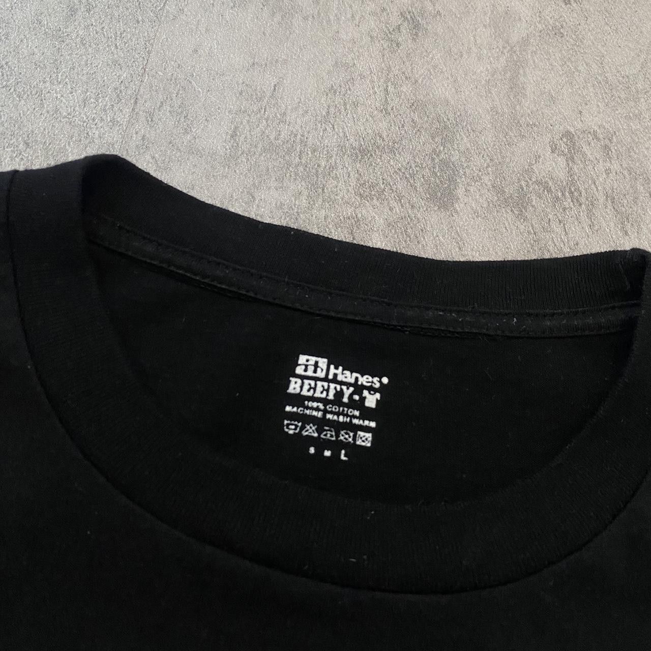 Hanes Black and white SWAT T-shirt Vintage y2k 2000s Size US L / EU 52-54 / 3 - 5 Thumbnail