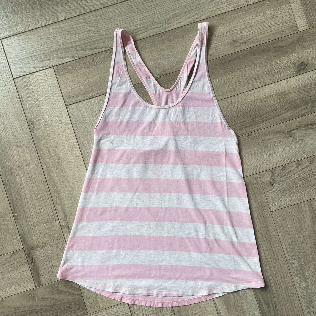 Lululemon Lululemon Pink Striped Tank Top Size M / US 6-8 / IT 42-44 - 5 Thumbnail