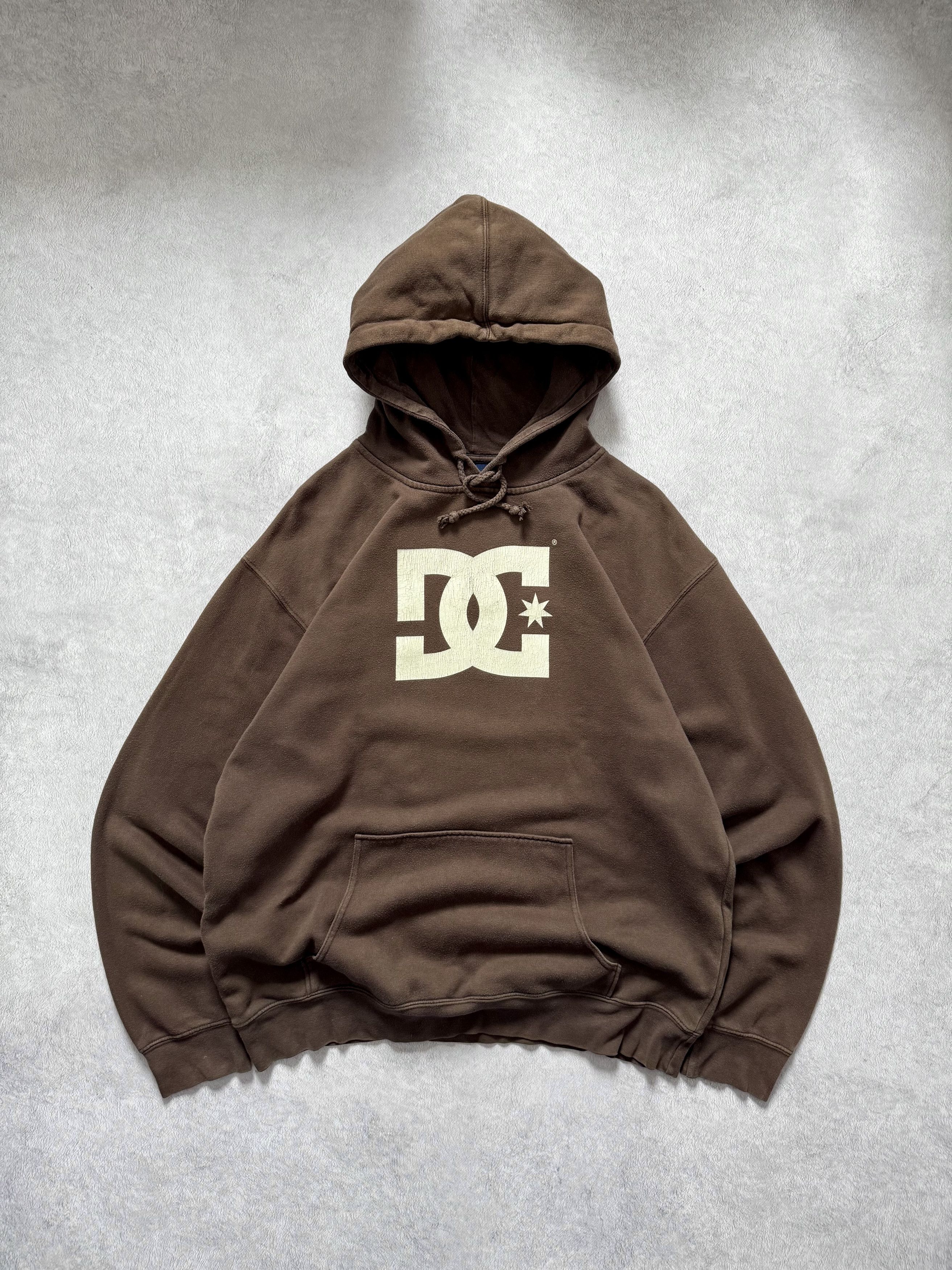 DC Y2K Grail Brown DC Faded Hoodie Size US L / EU 52-54 / 3 - 1 Thumbnail