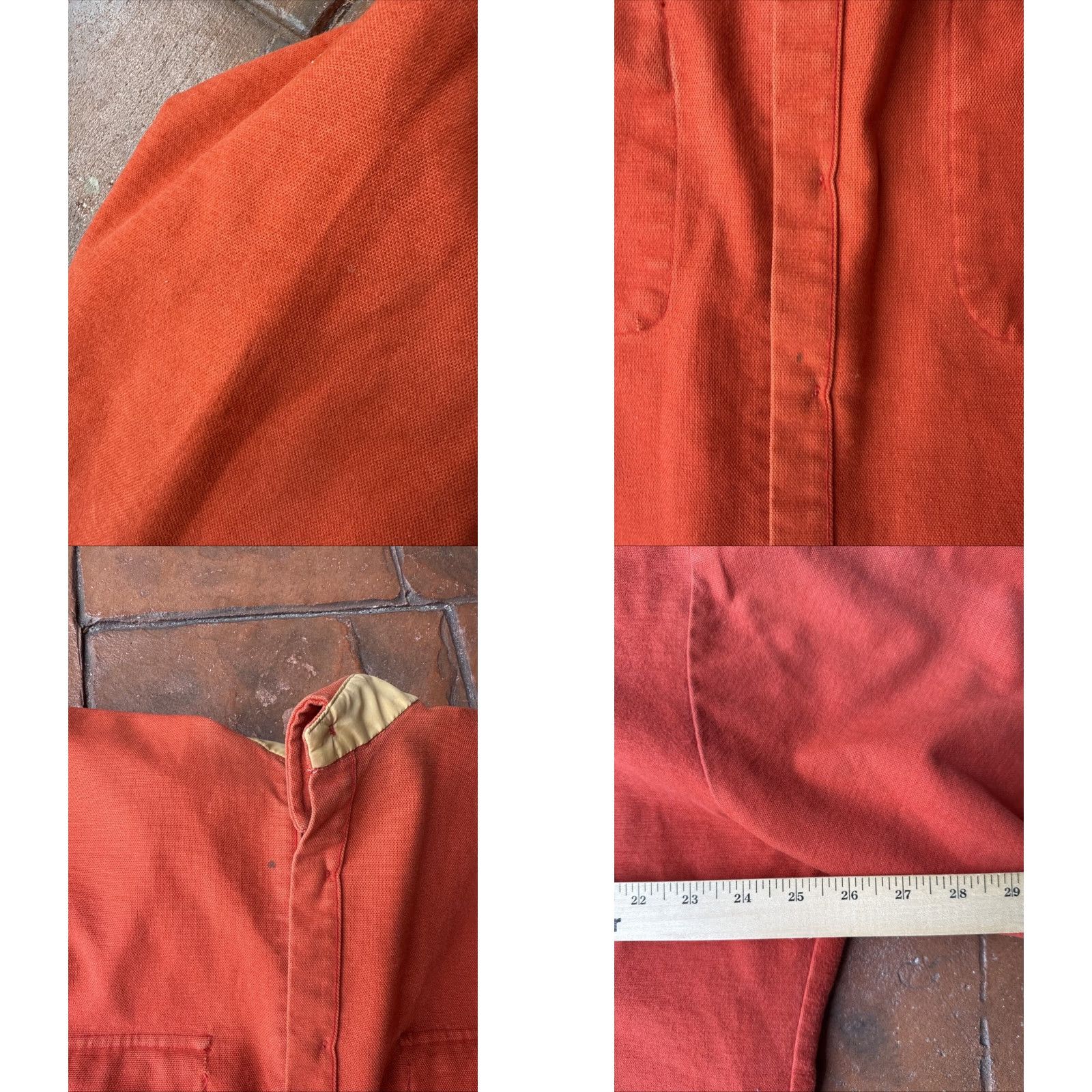 Vintage VINTAGE Browning Super Naturals Shooting Button Shirt XL Orange Canvas Cotton Button-Up Long Sleeve Collared casual Mens 17-XL-17.5 Made in USA Size US XL / EU 56 / 4 - 10 Thumbnail