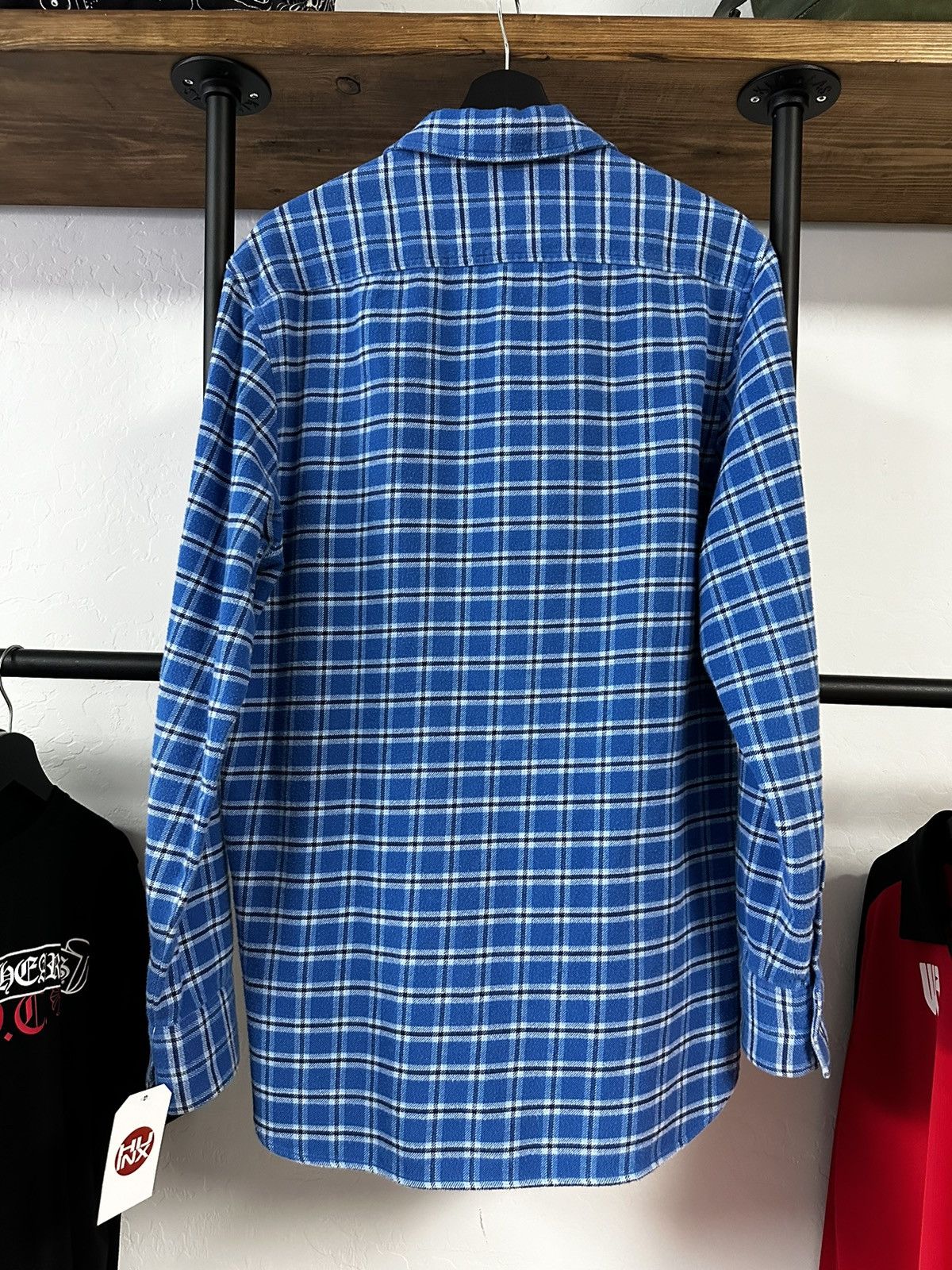 1017 ALYX 9SM 1017 ALYX 9SM logo-lettering Flannel Shirt Size US L / EU 52-54 / 3 - 4 Thumbnail