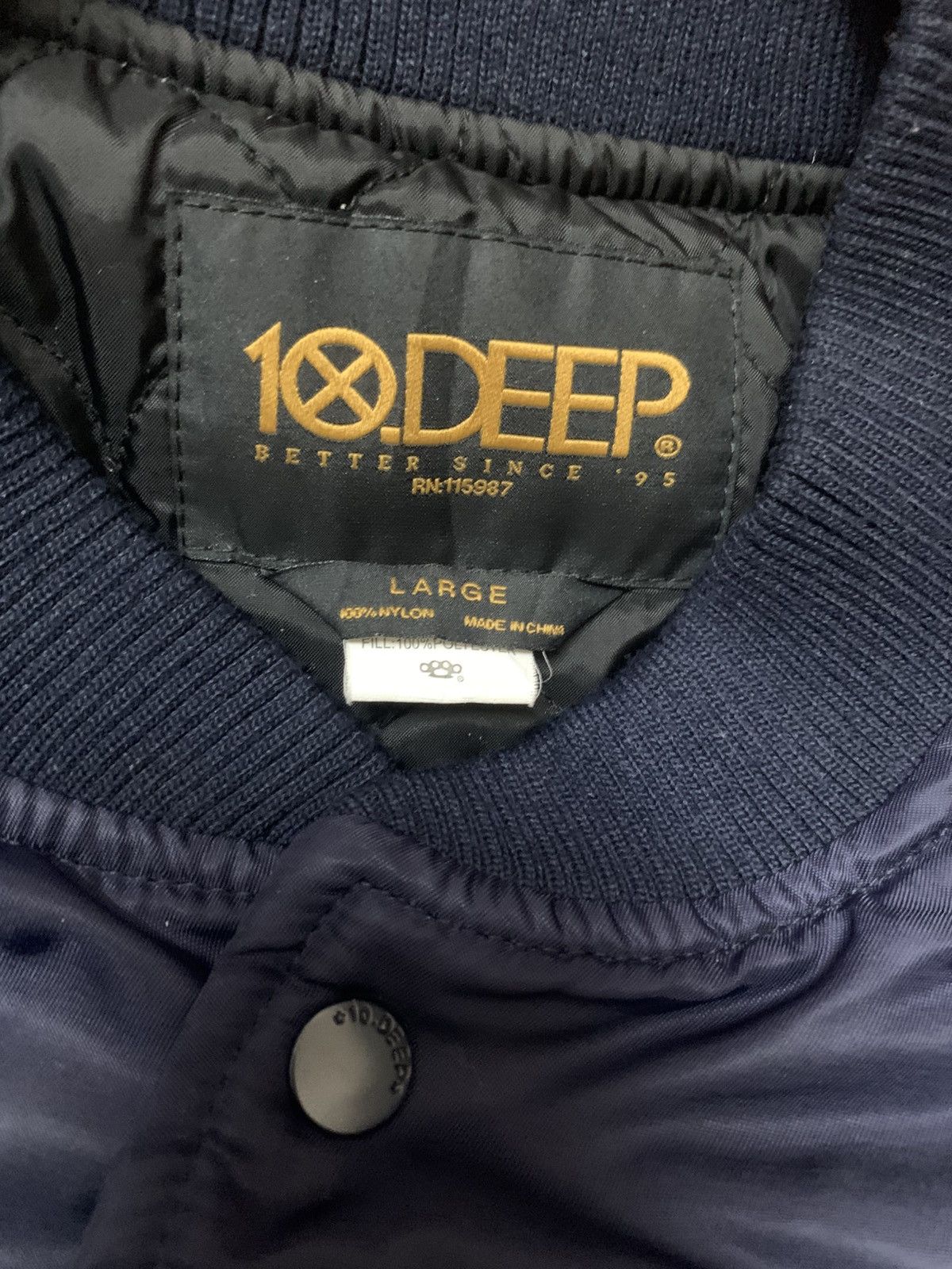 10 Deep 10DEEP Bomber Jacket Size US L / EU 52-54 / 3 - 2 Thumbnail