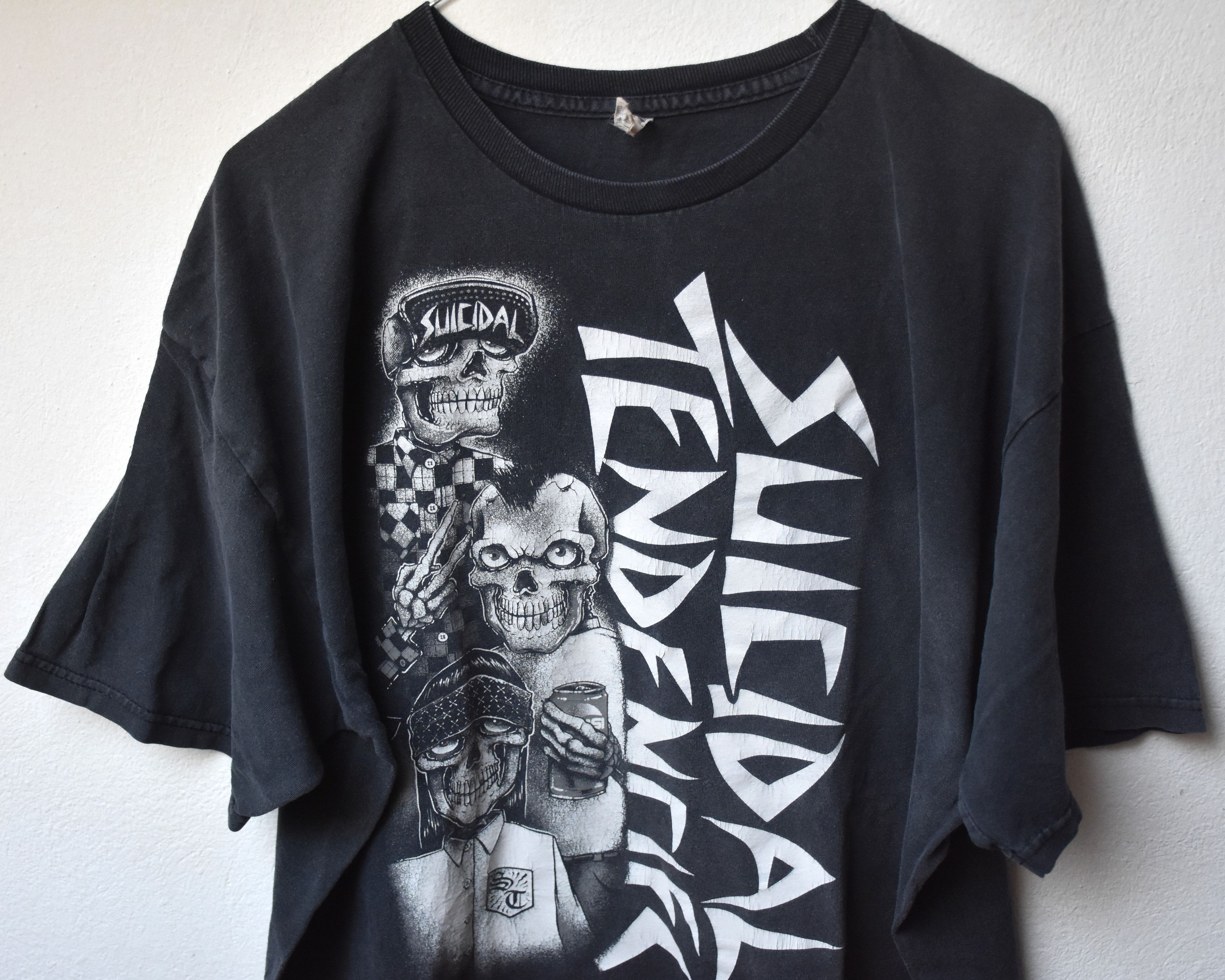 Band Tees × Vintage Vintage Suicidal Tendencies skull summer night tee y2k Size US XL / EU 56 / 4 - 3 Thumbnail