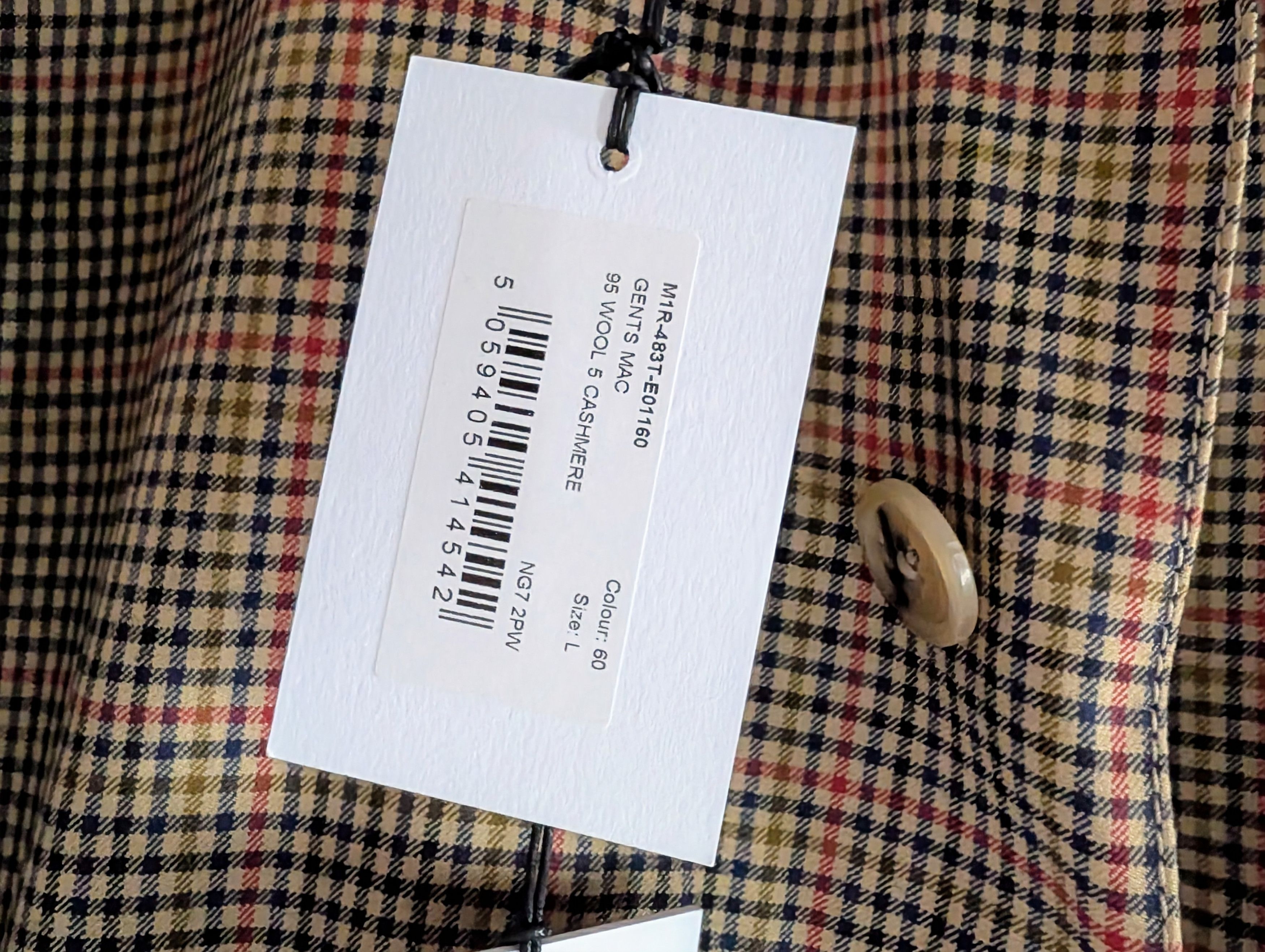 Paul Smith PAUL SMITH MACINTOSH COAT Size US L / EU 52-54 / 3 - 3 Thumbnail