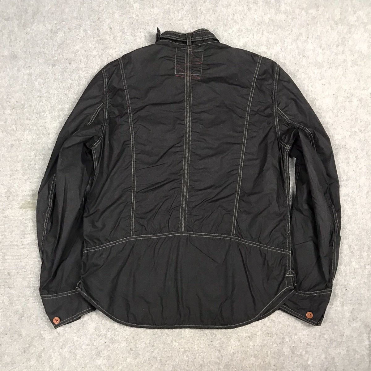 Japanese Brand BALL BLACK ZIPPER JACKET PUNK STYLE JAPAN Size US L / EU 52-54 / 3 - 7 Thumbnail