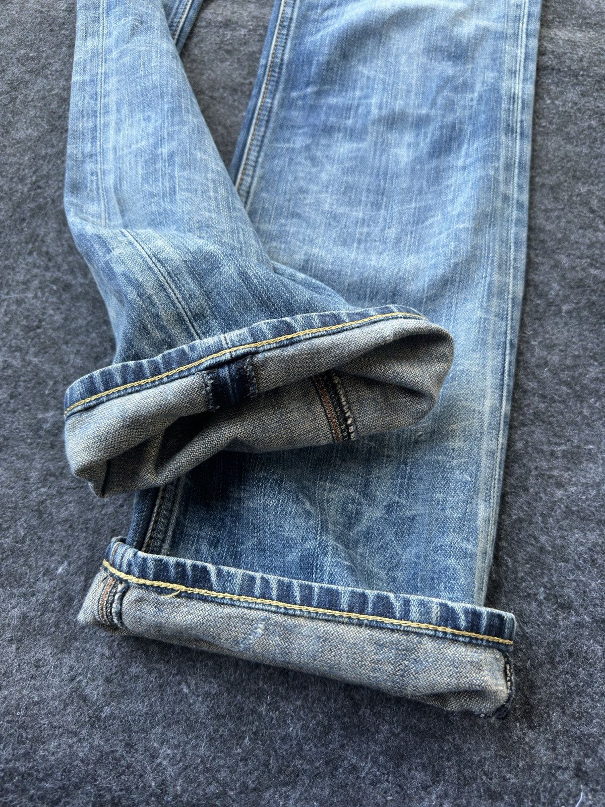 Wrangler Wrangler Flare Faded Washed Vintage Denim D356 Size US 29 - 9 Thumbnail