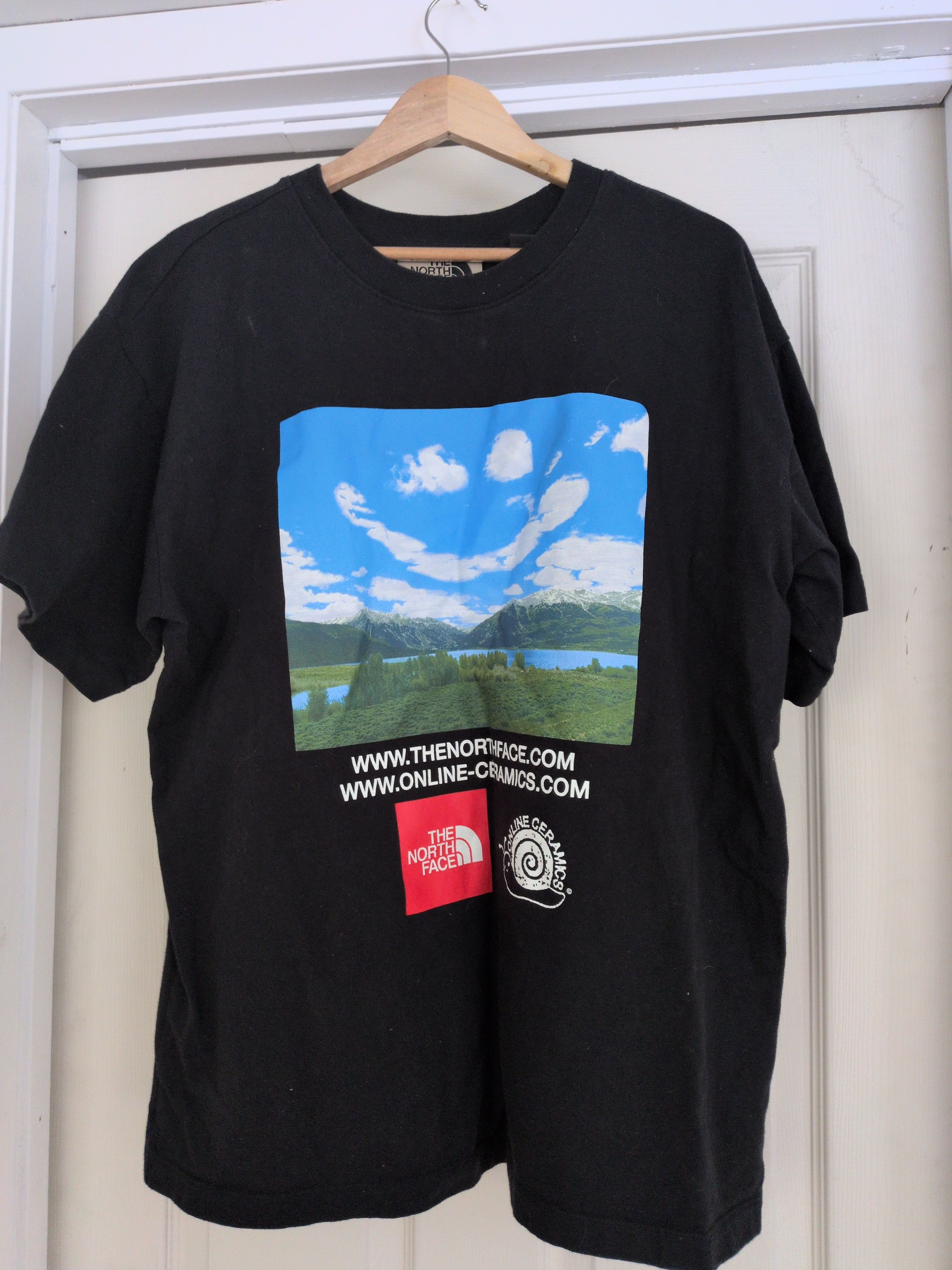 Online Ceramics × The North Face North Face x Online Ceramics Smile Cloud Tee Black Size US L / EU 52-54 / 3 - 1 Thumbnail