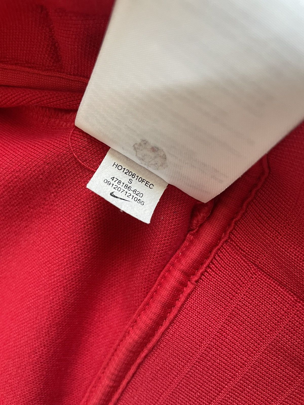 Vintage Nike FC Arsenal 2012/2013 Zip Training Jacket Size S Size US S / EU 44-46 / 1 - 10 Thumbnail