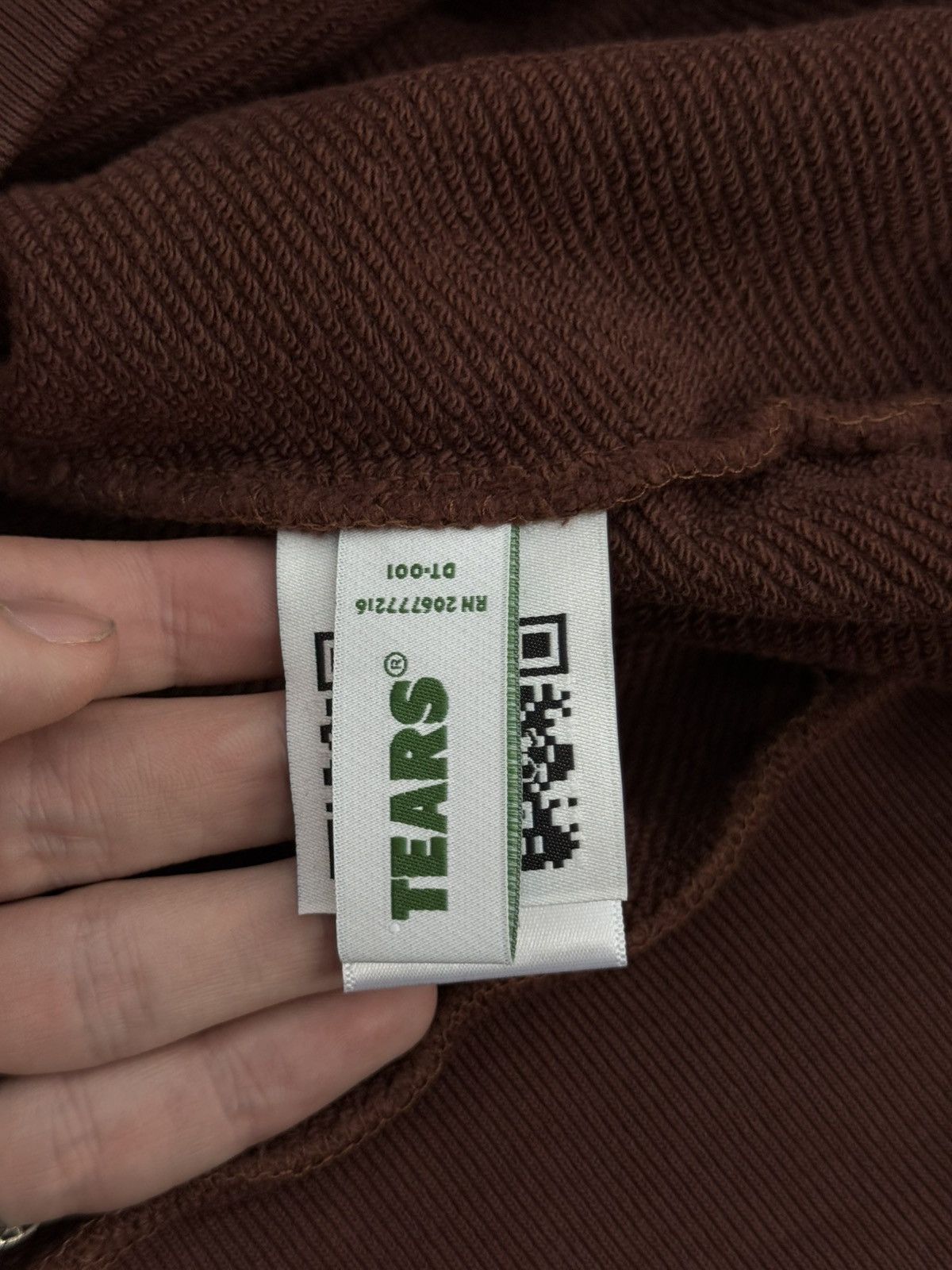 DENIM TEARS Denim Tears Brown Hoodie 2025 Cotton Wreath M (NEW) Size US M / EU 48-50 / 2 - 8 Thumbnail