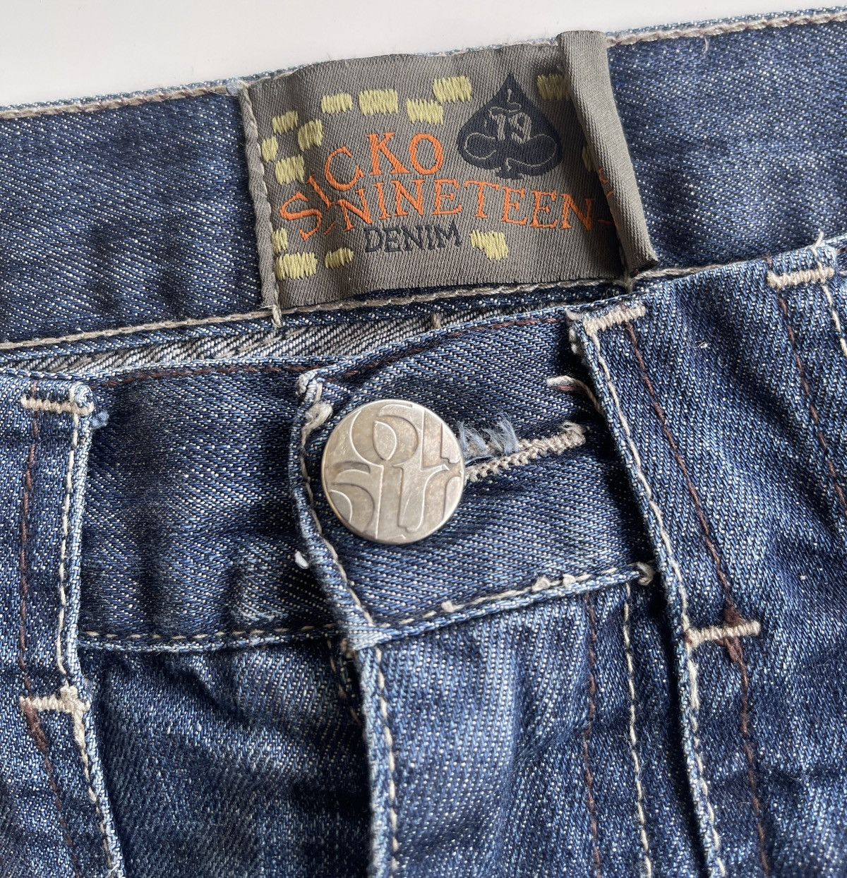 Japanese Brand Sicko Nineteen Multipocket Jeans Size US 31 - 6 Thumbnail