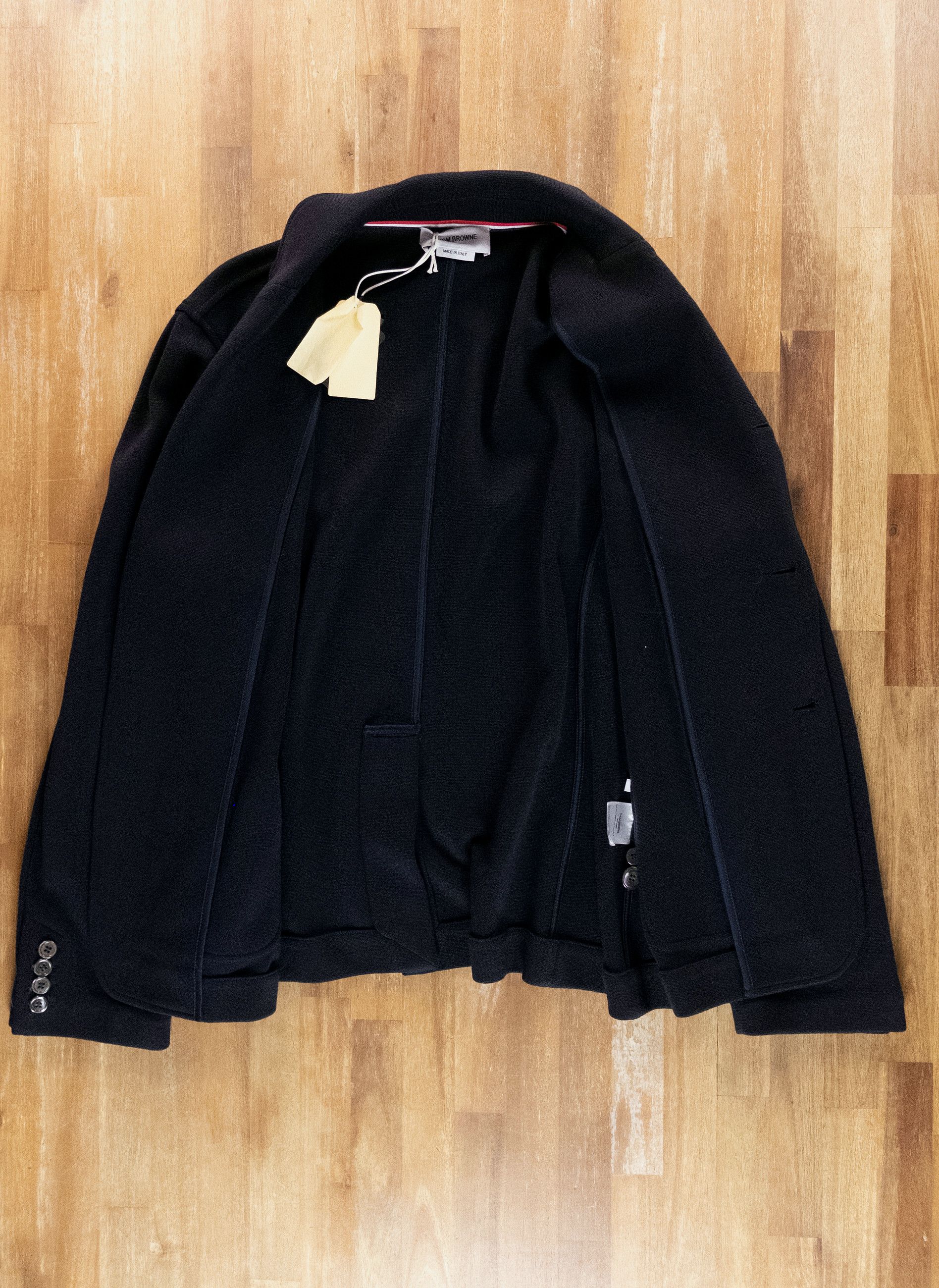 Thom Browne THOM BROWNE navy blue wool sportcoat jacket Size 2 / Medium Size US M / EU 48-50 / 2 - 11 Thumbnail