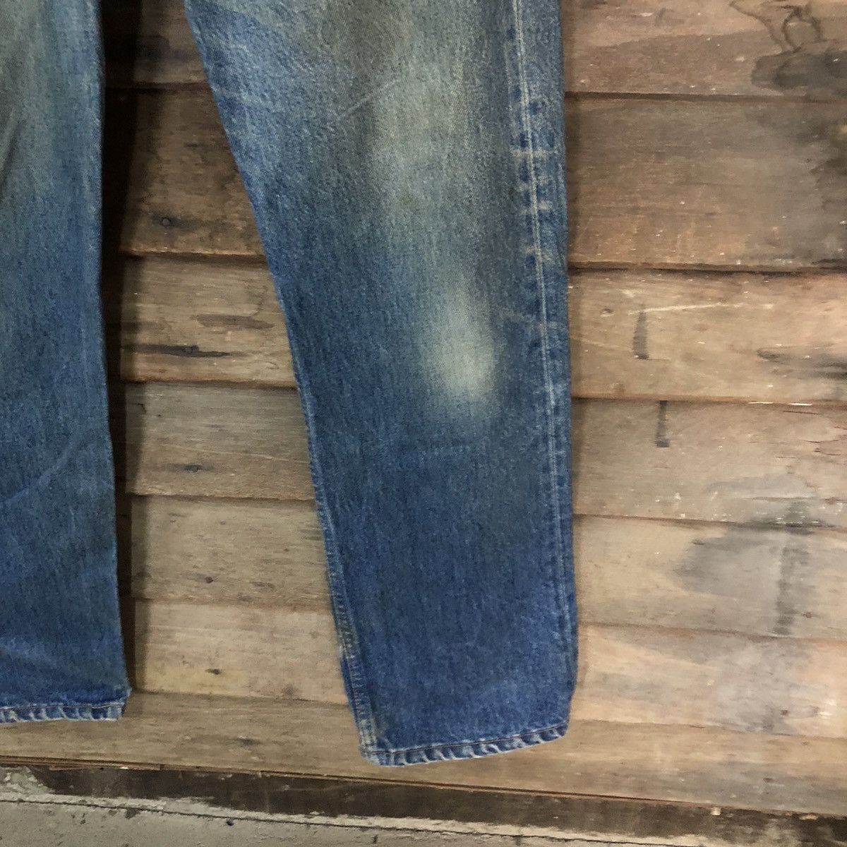 Levi's Levis Stauss & Co 501 Distressed Denim Pants #7325 Size US 32 / EU 48 - 9 Thumbnail