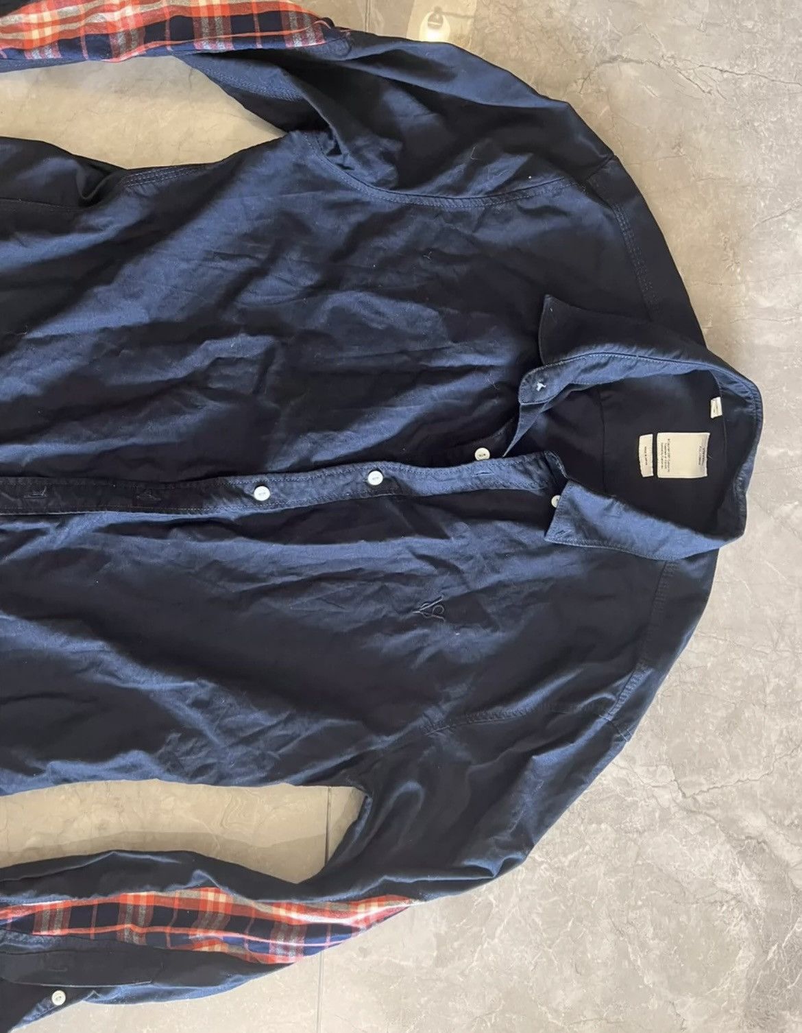 Visvim VisVim genuine pure cotton men's casual shirt Size US XL / EU 56 / 4 - 3 Thumbnail