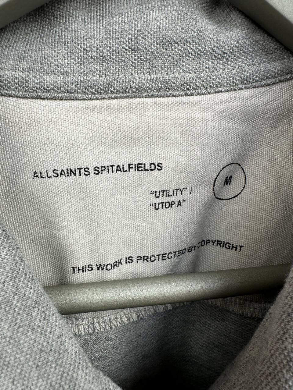 Allsaints AllSaints Spitalfields “Utility/Utopia” Avant-Garde Polo Size US M / EU 48-50 / 2 - 9 Thumbnail