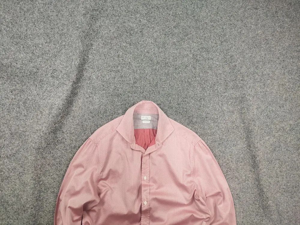 Brunello Cucinelli Brunello Cucinelli Italy Design Cotton pink Button shirt Size US M / EU 48-50 / 2 - 2 Thumbnail