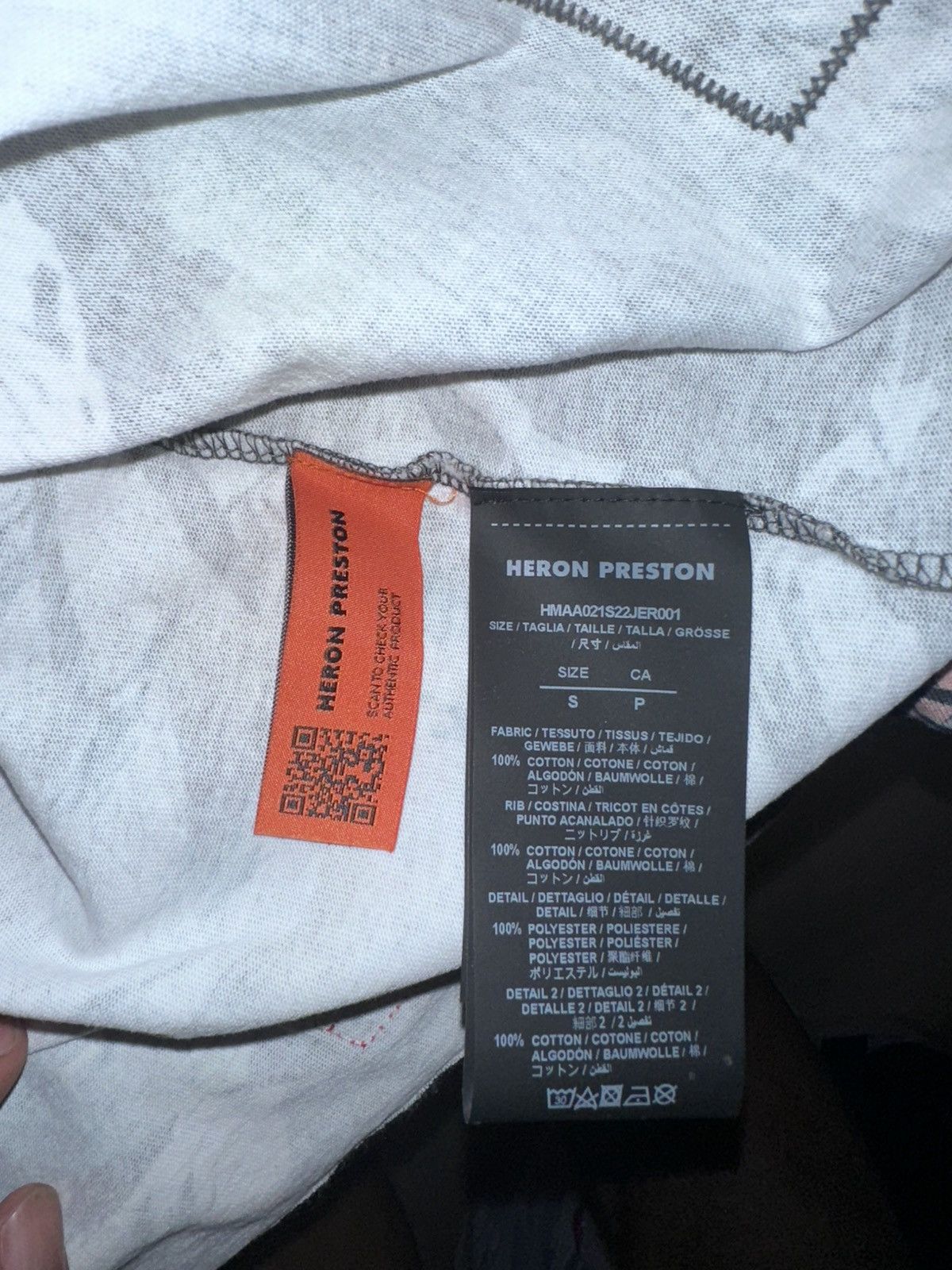 Heron Preston Heron Preston Camouflage Graphic Tee Size US M / EU 48-50 / 2 - 5 Thumbnail