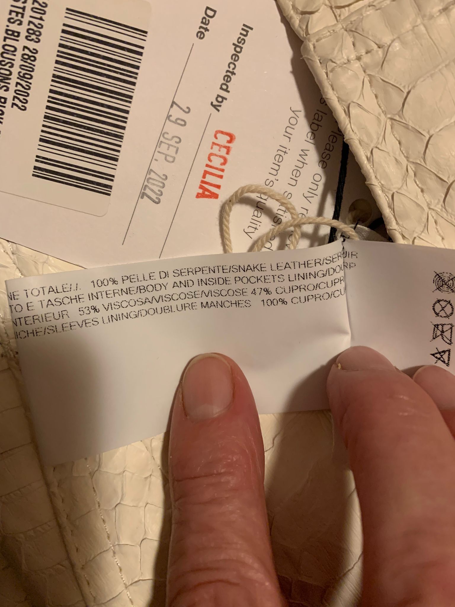 Rick Owens Snakeskin Tecuatl Jacket Size US M / EU 48-50 / 2 - 11 Thumbnail