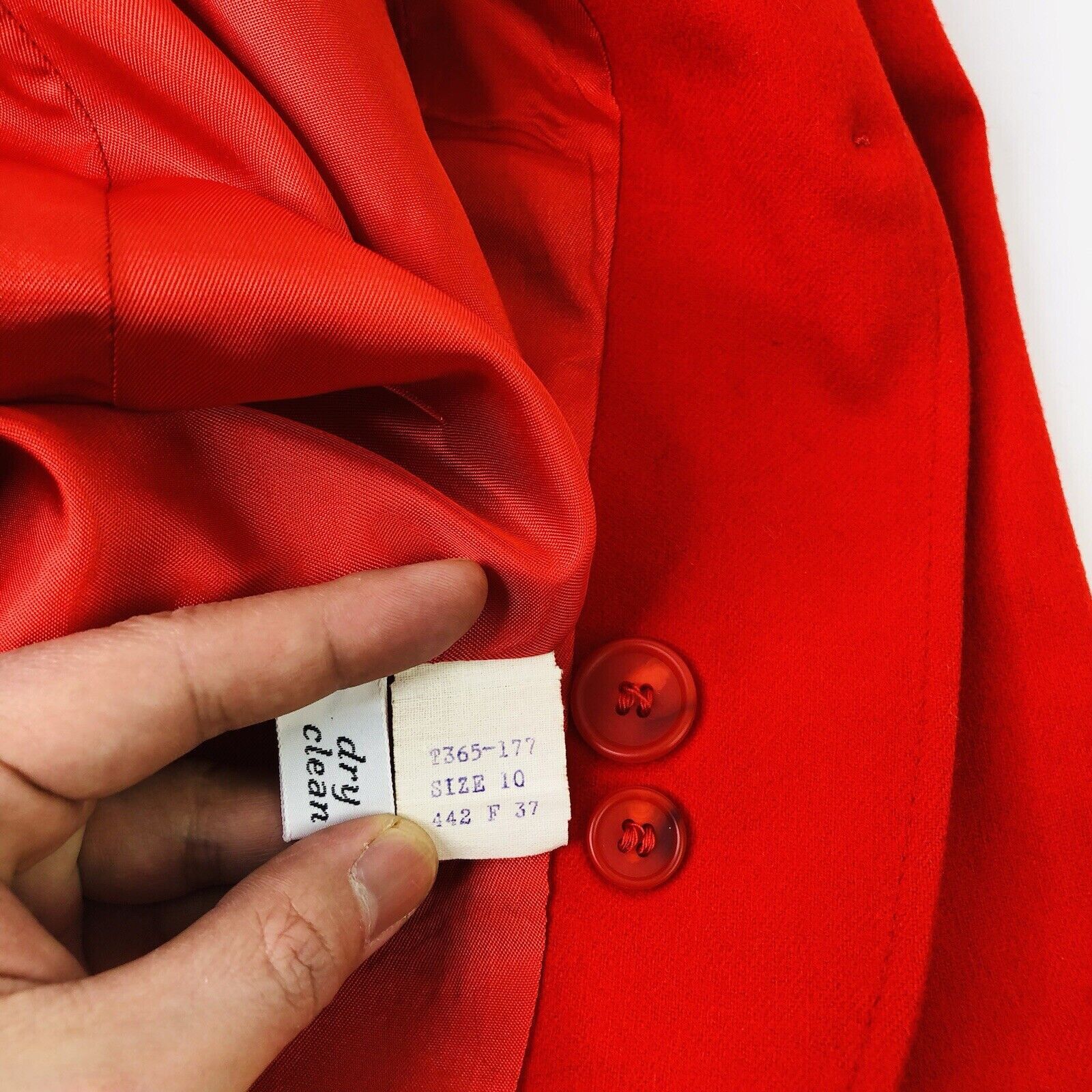 Pendleton Pendleton Women Career Wool Suit Set Blazer Sz 10 Skirt Sz12 Size L / US 10 / IT 46 - 9 Thumbnail