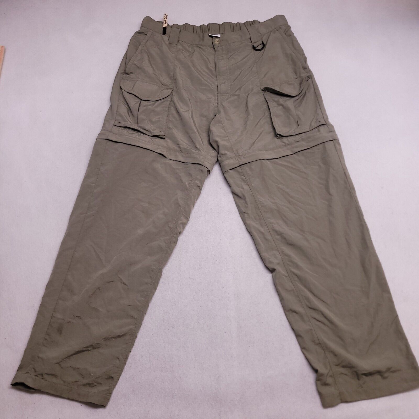 Columbia Columbia Casual Zip Button Cargo Pants Mens Size Large Green Size US 34 / EU 50 - 2 Thumbnail