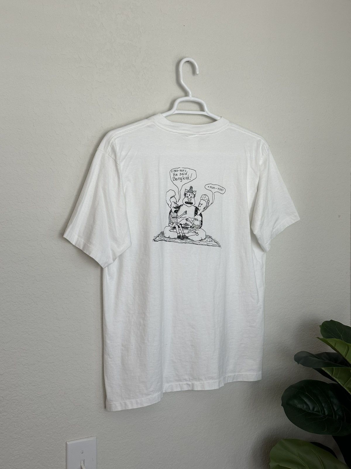 Old Navy Vintage 90s Old Navy Beavis & ButtHead MTV Parody Tshirt LXL Size US XL / EU 56 / 4 - 1 Thumbnail
